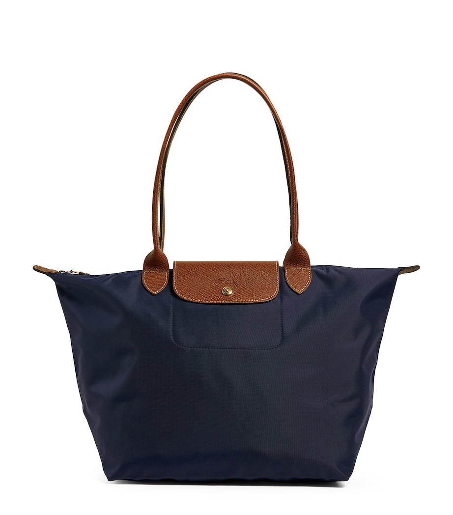 Large Le Pliage Original Tote Bag P68 NAVY Image 1