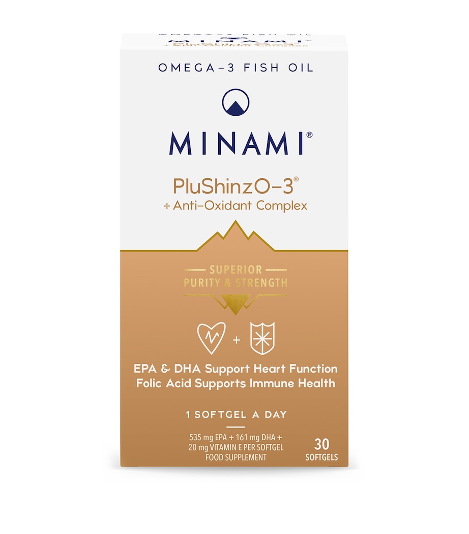 Minami PluShinzO-3 + Anti-Oxidant Complex (30 Softgel Tablets) NO COLOUR Image 1