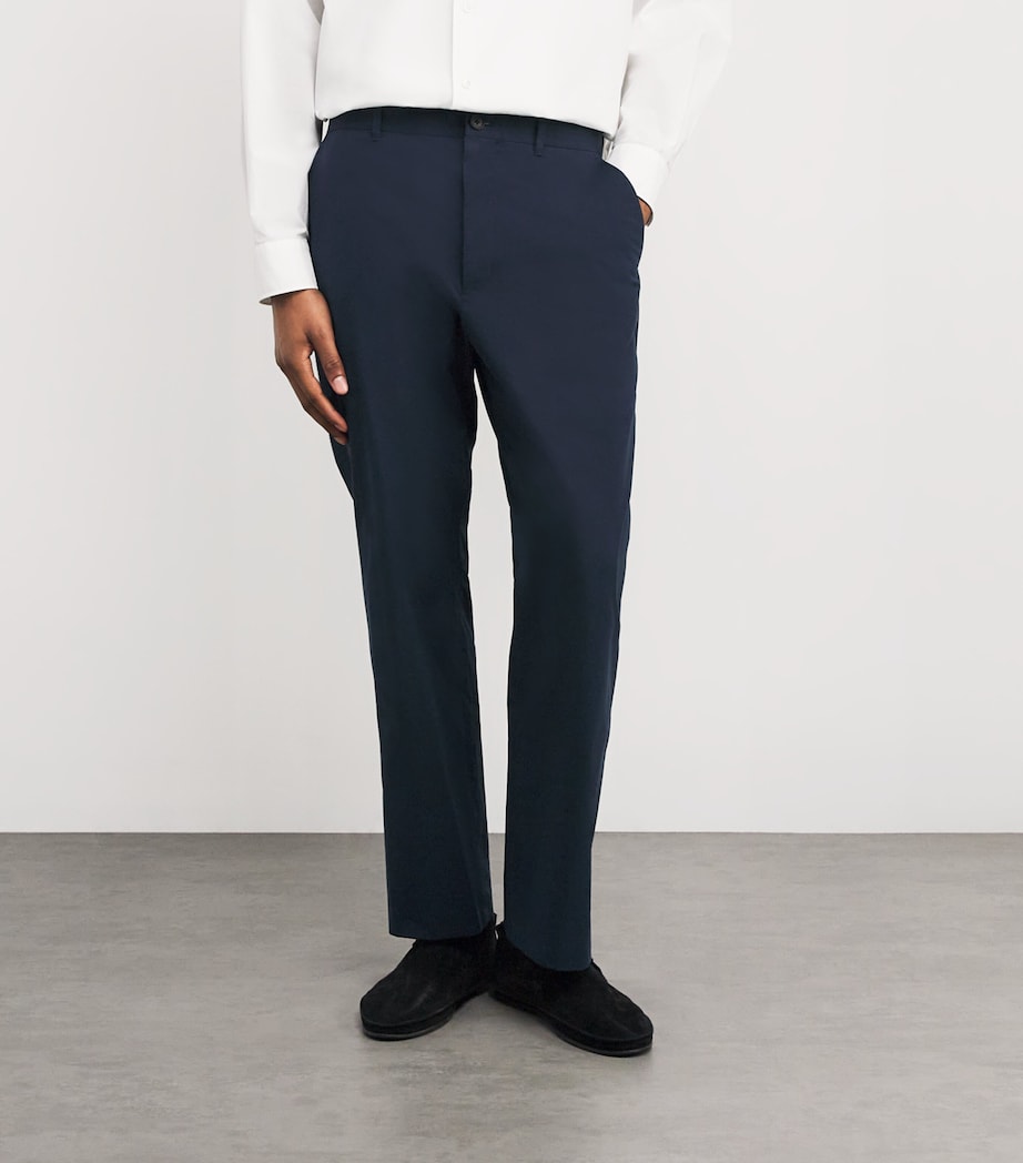 Cotton Lerio Trousers DARK NAVY Image 3