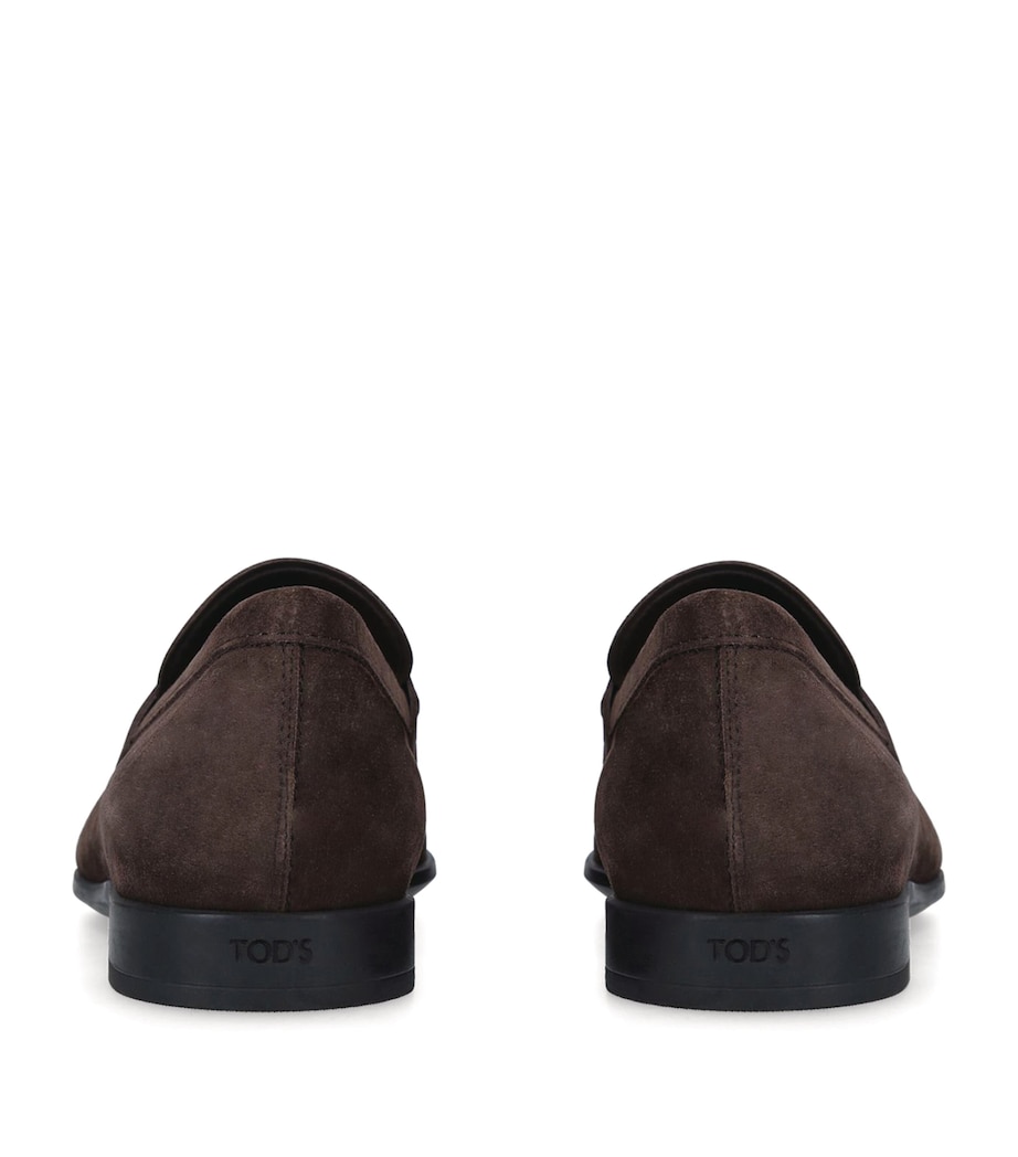 Suede Gomma Leggero Loafers DARK BROWN Image 2