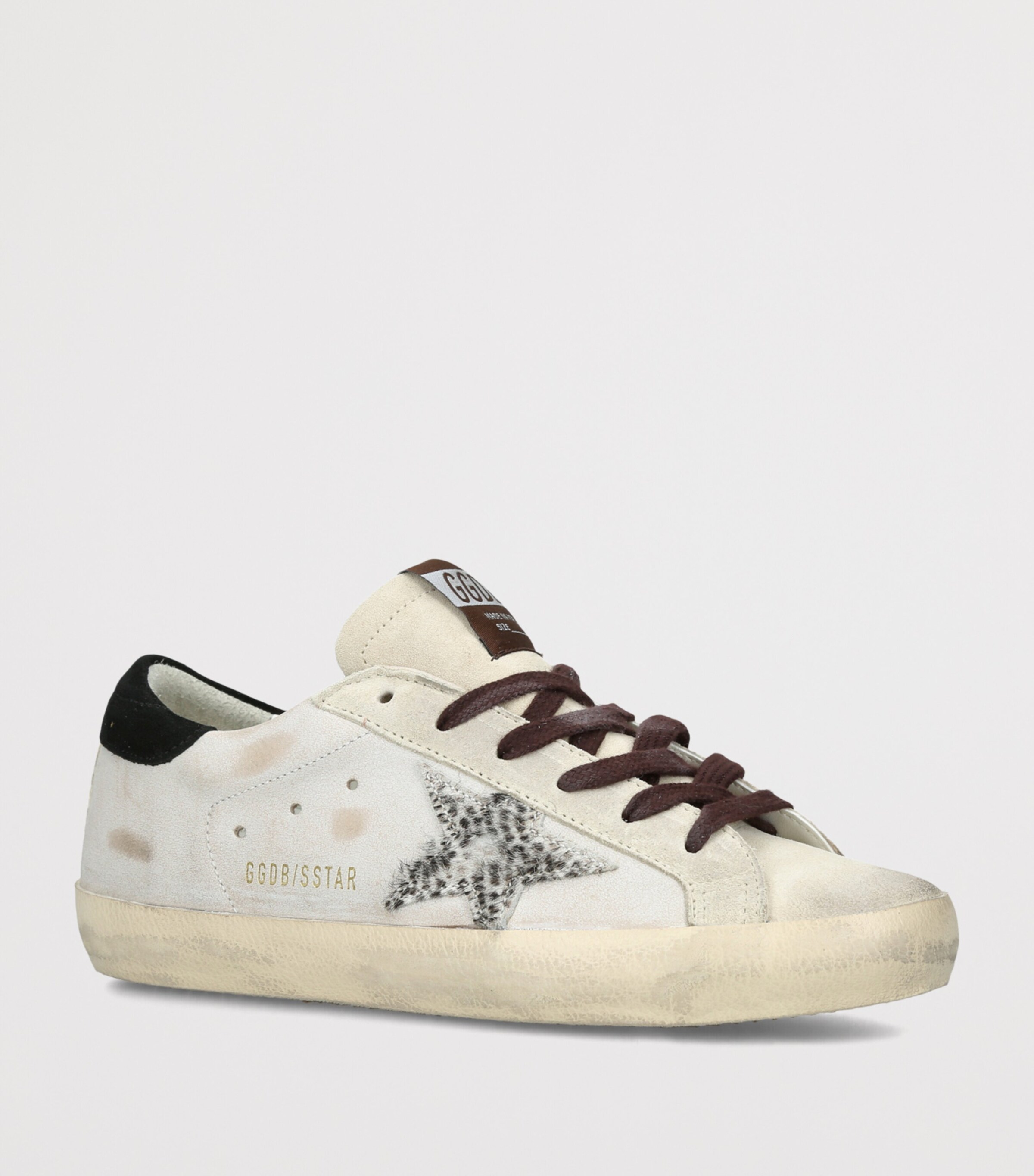 Golden Goose Suede Super Star Sneakers White/comb Image 3