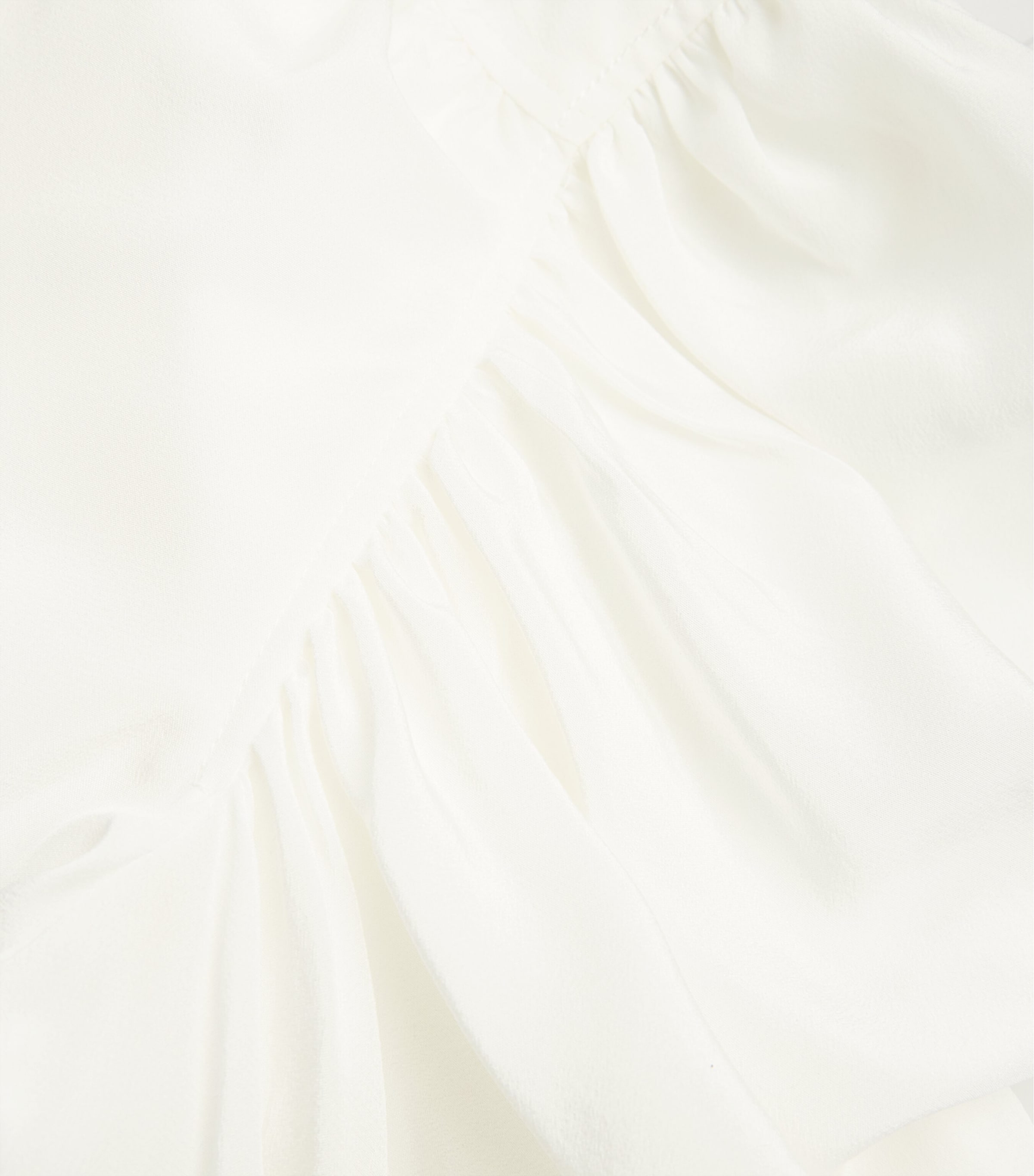 Silk Gillian Blouse OFF WHITE Image 5