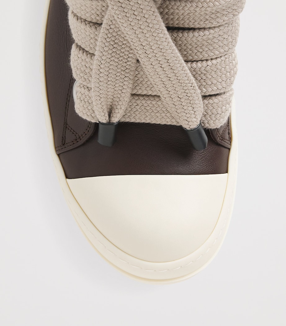 Leather Jumbo-Lace Sneakers MACASSAR/MILK _5311 Image 5
