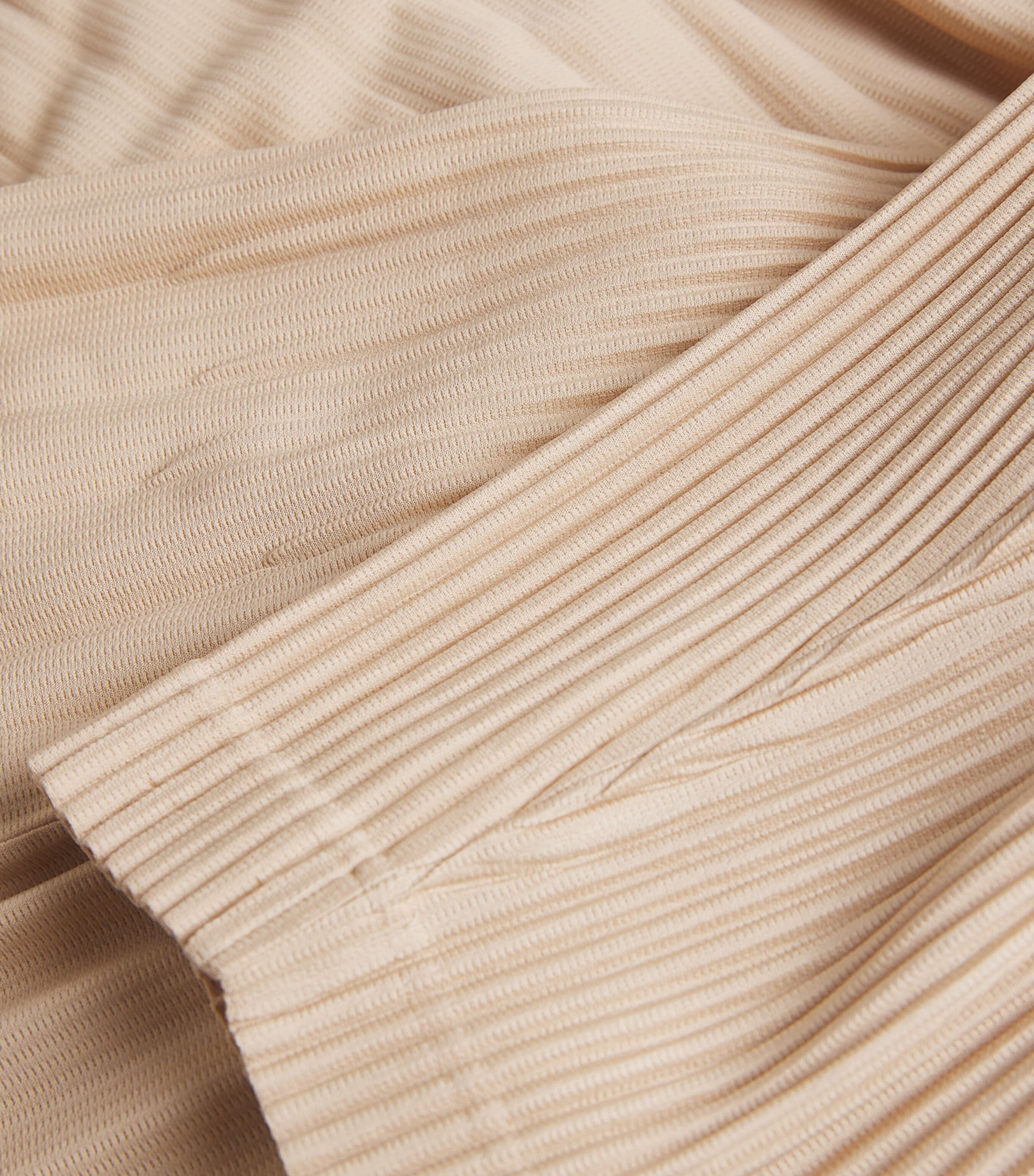 Homme Plissé Issey Miyake Beige Pleated Tapered Trousers | Harrods US