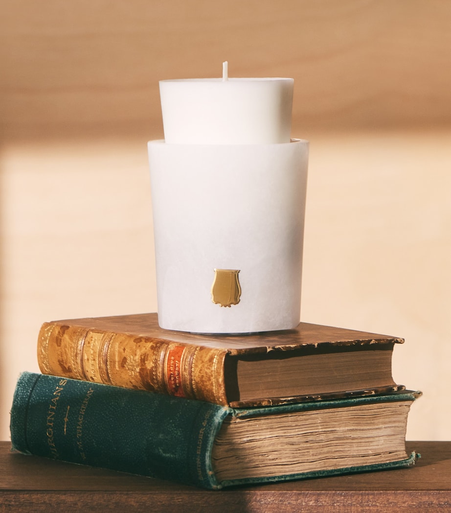 Trudon Alabaster Cyrnos Scented Candle (270g) - Refill White Image 6