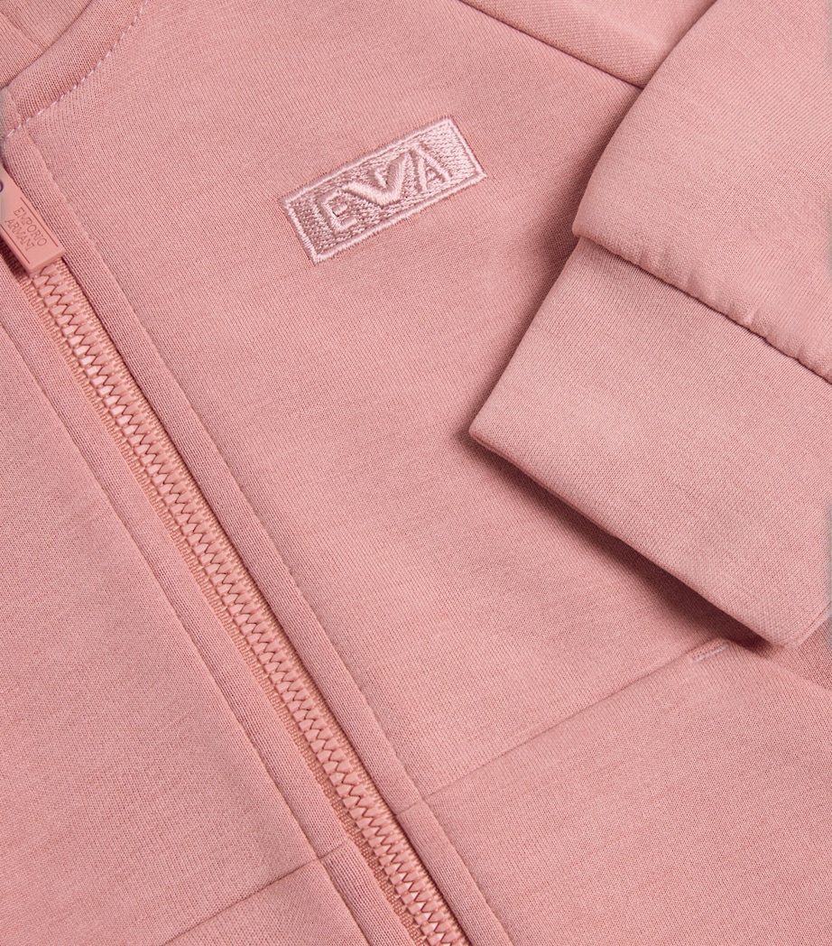 Logo Zip-Up Tracksuit (6-36 Months) UA300LILAS Image 2