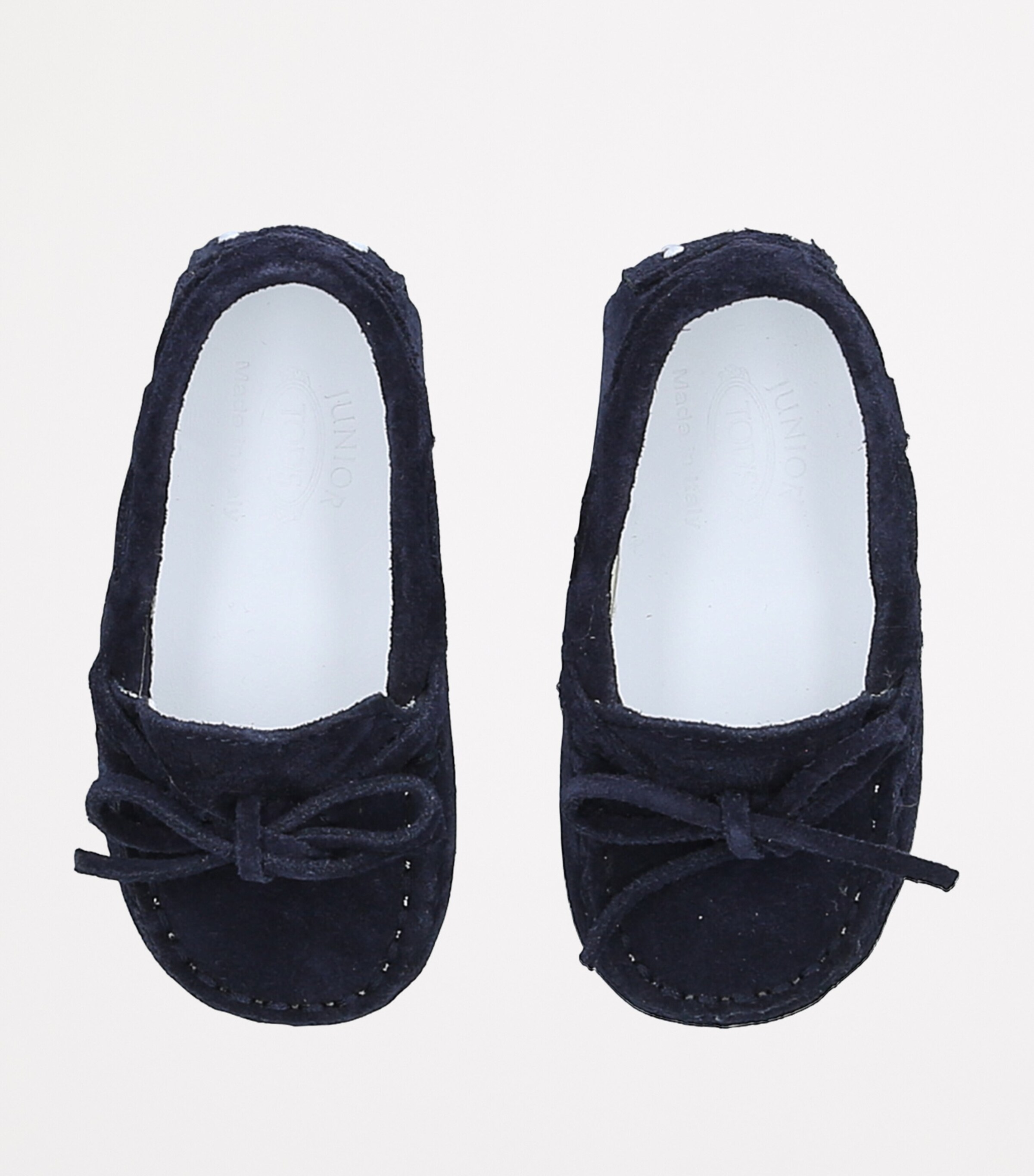 Tod's Suede Gommini Loafers Navy Image 5