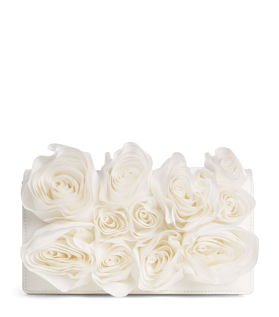 Christian Louboutin Bettina Floral-Taffeta Clutch Bag Image 1