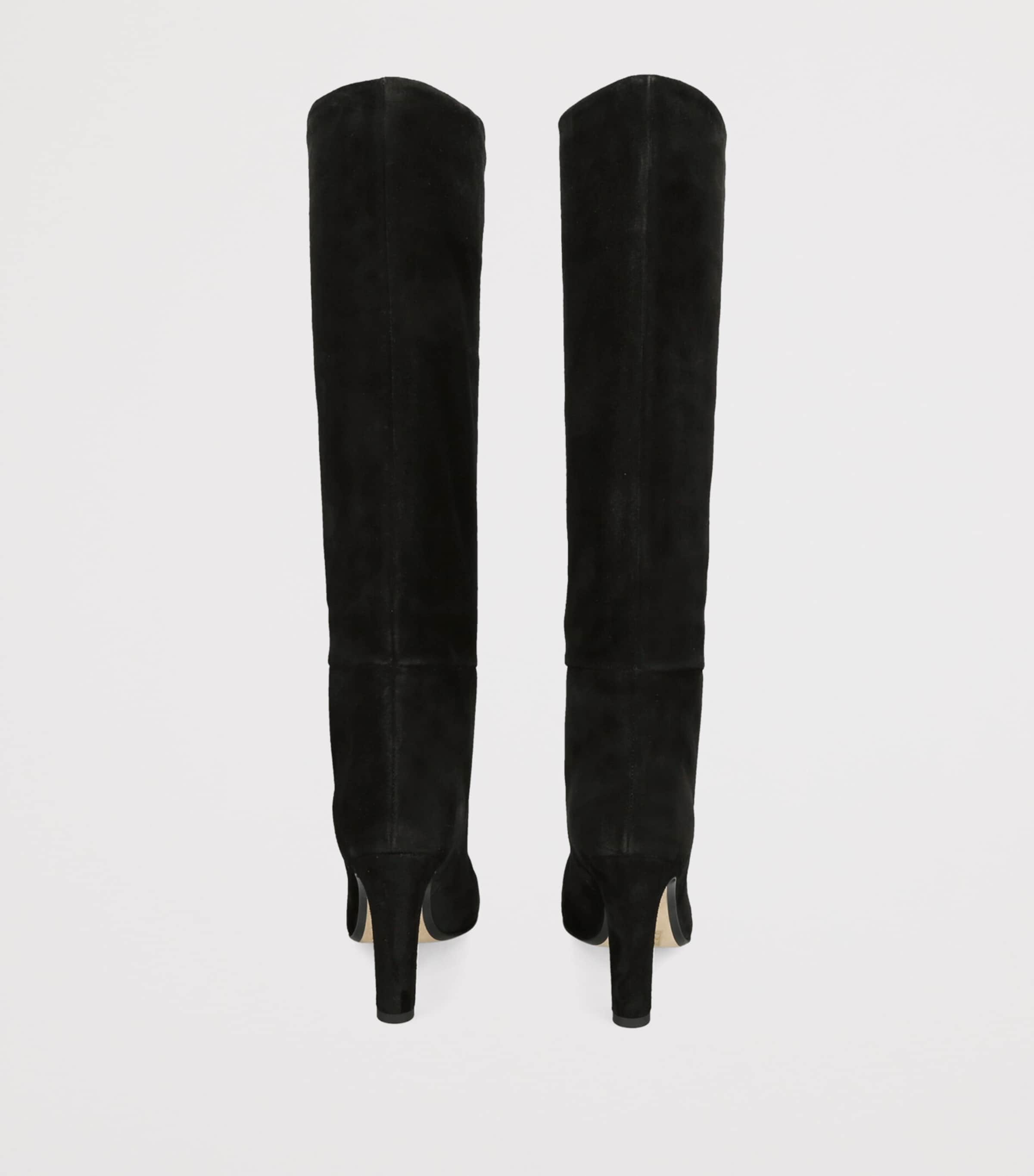 Alevì Suede Auryn Knee High Boots 95 Black Image 3