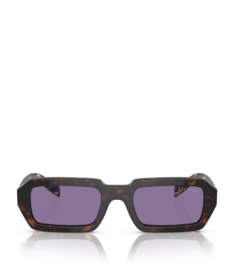 Prada Acetate Rectangular Sunglasses Image 1