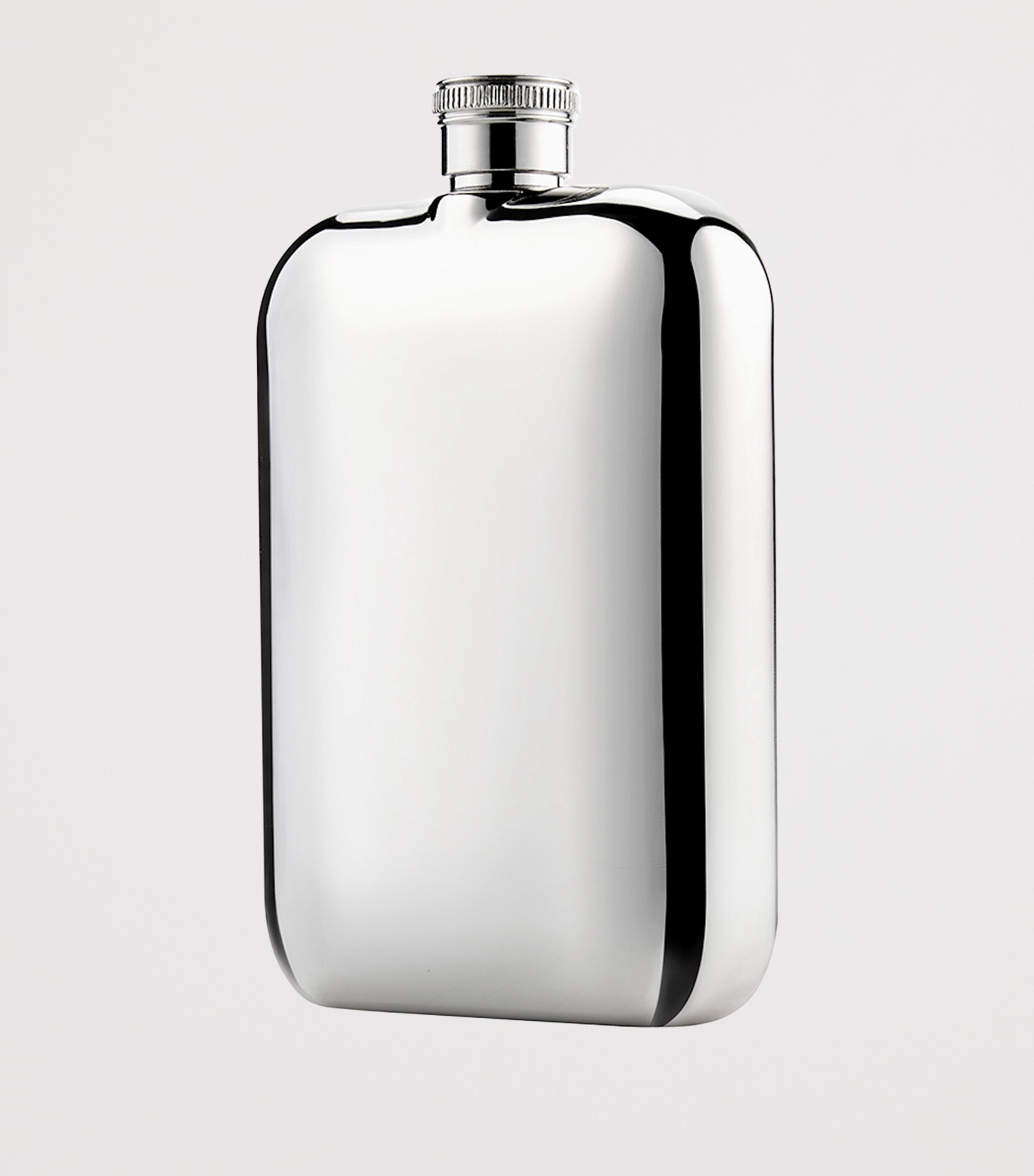Stainless Steel Philipp Hip Flask BLACK Image 5