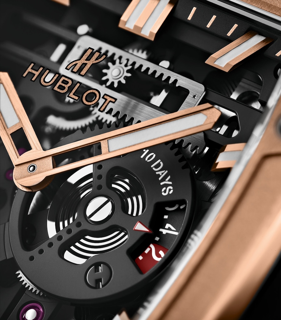 King Gold Spirit of Big Bang Meca-10 Watch 45mm BLACK Image 5