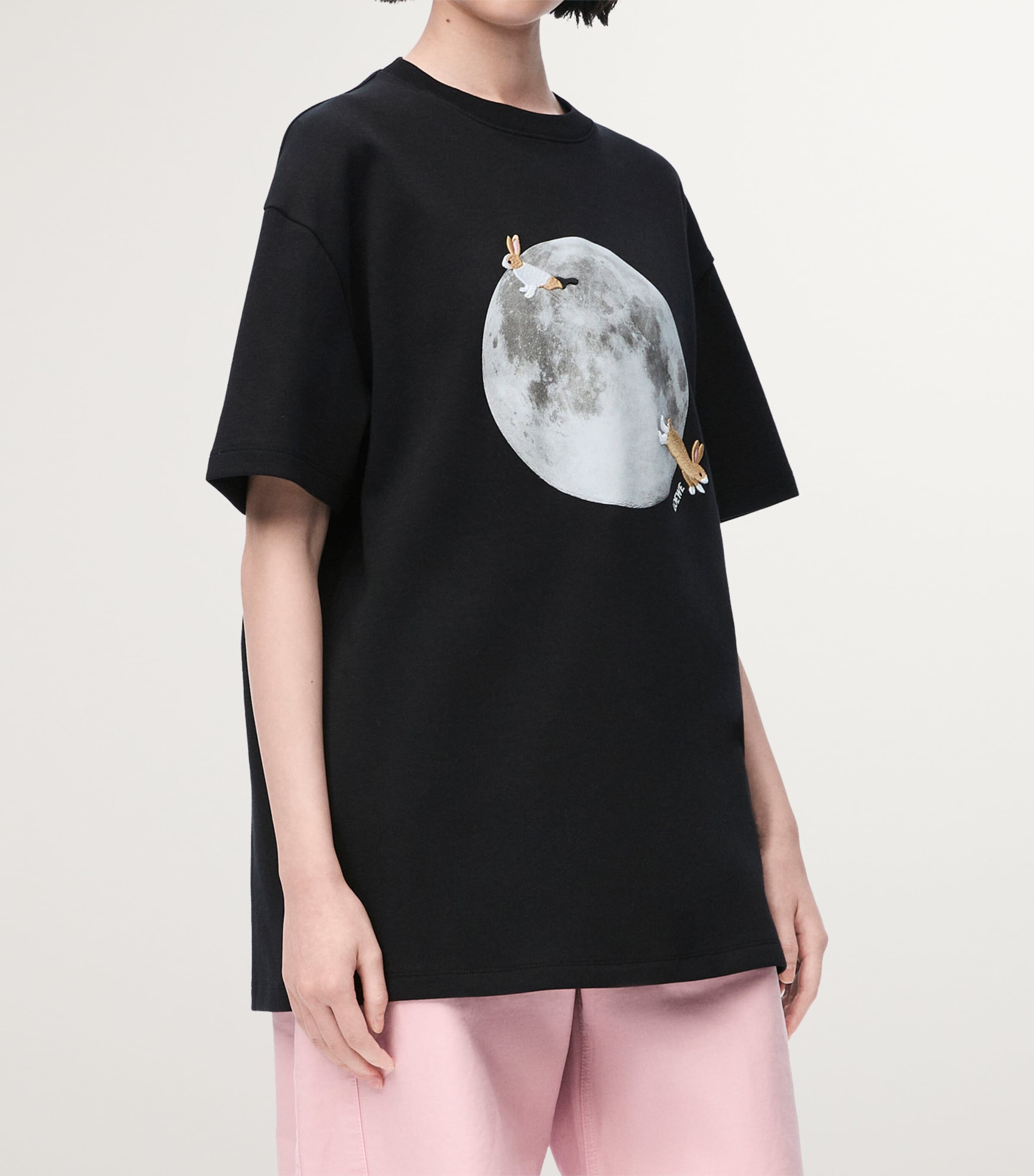 LOEWE x Suna Fujita Rabbit Moon T-Shirt | Harrods UK