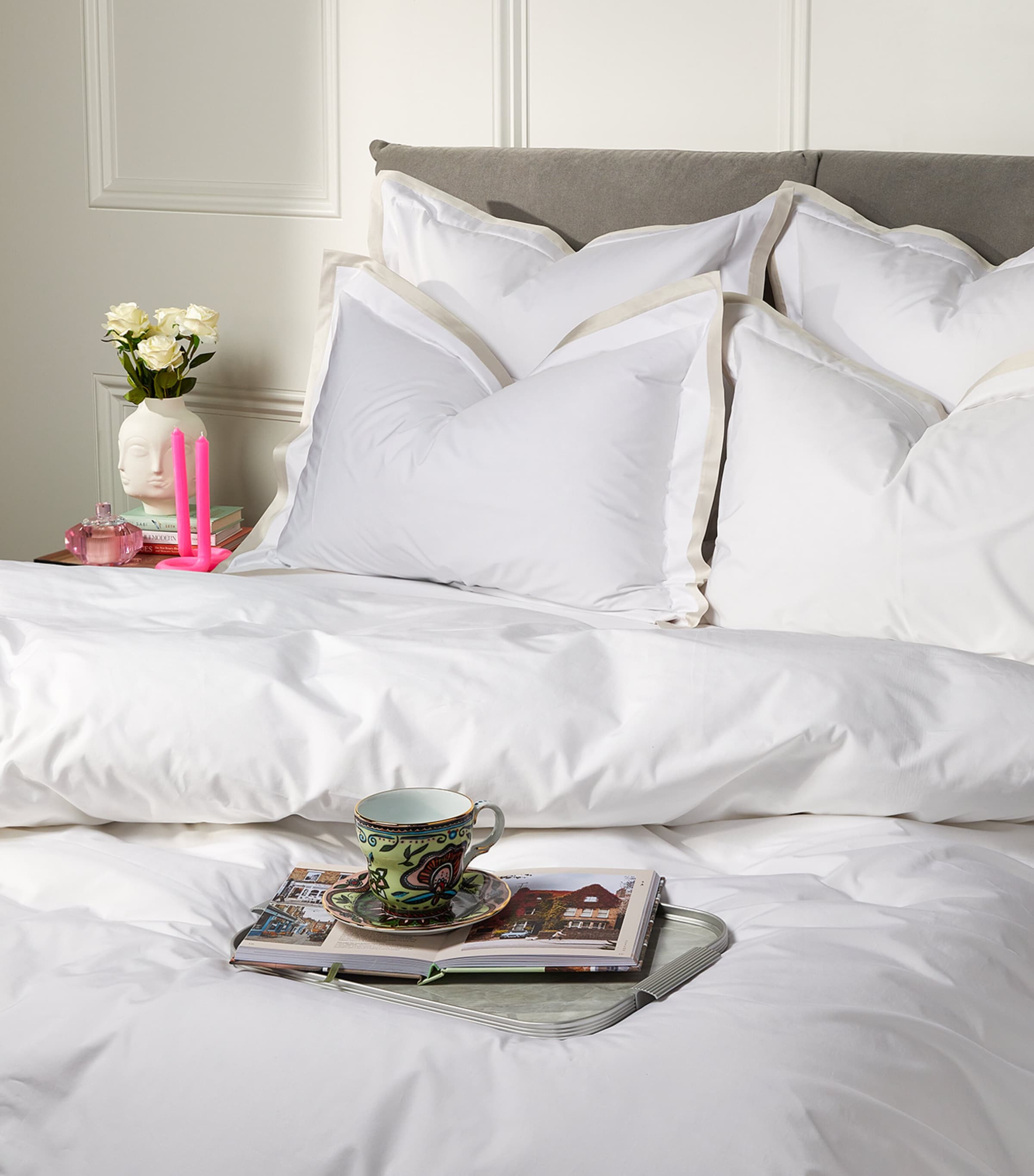 Hella King Duvet Cover (230cm x 220cm) NACRE Image 3