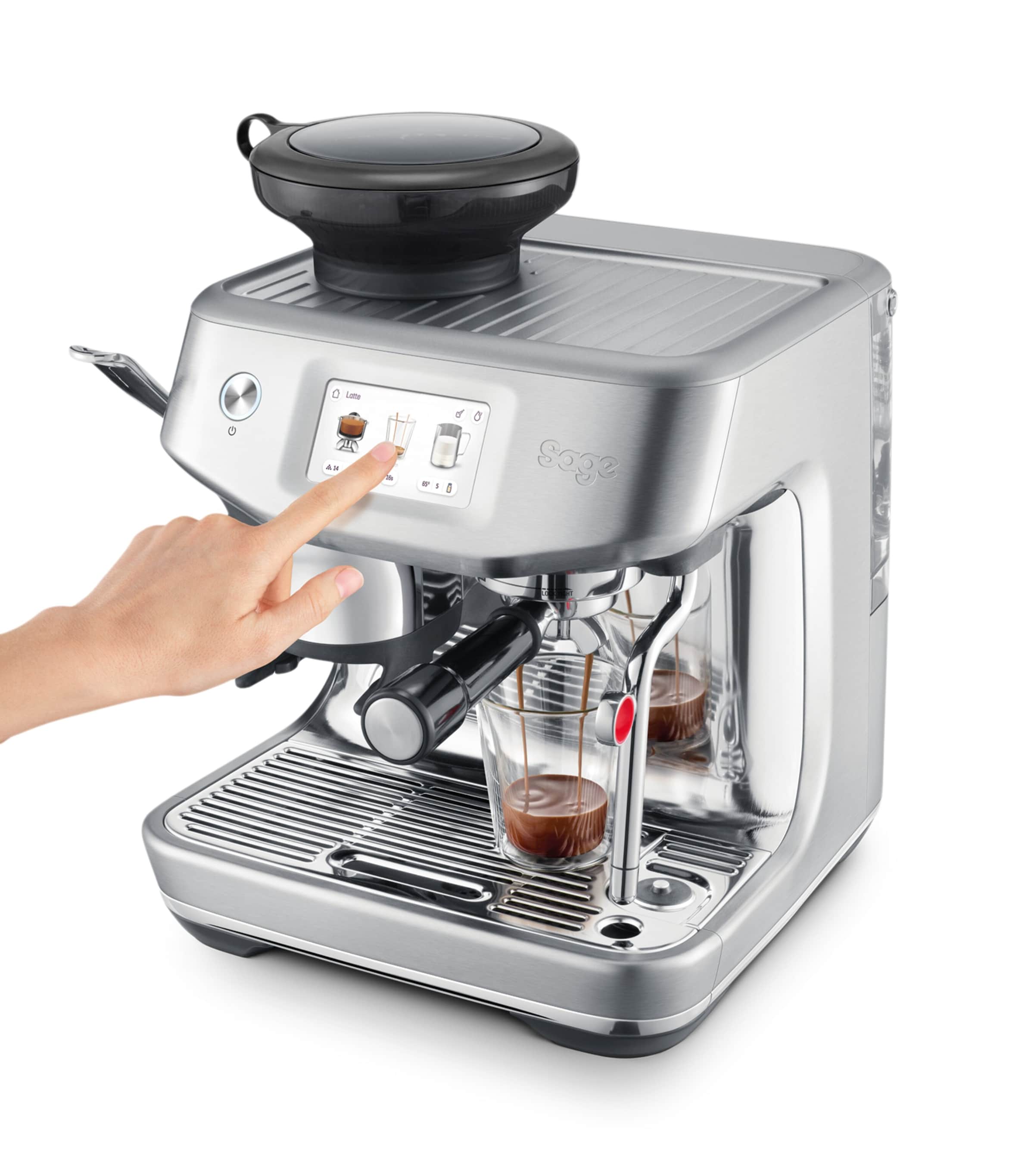 Sage Barista Touch Impress Coffee Machine Stainless Steel Image 4