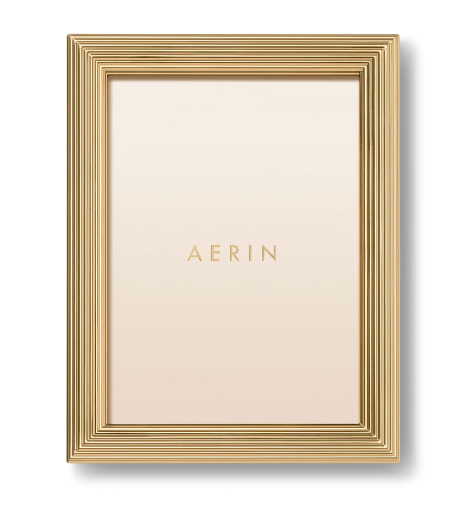 Aerin Gold-Plated Alessio Photo Frame (5" x 7") Gold Image 2