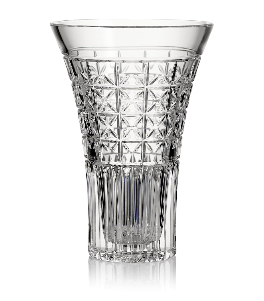 Waterford Mastercraft Powerscourt Vase (20cm) Clear Image 1