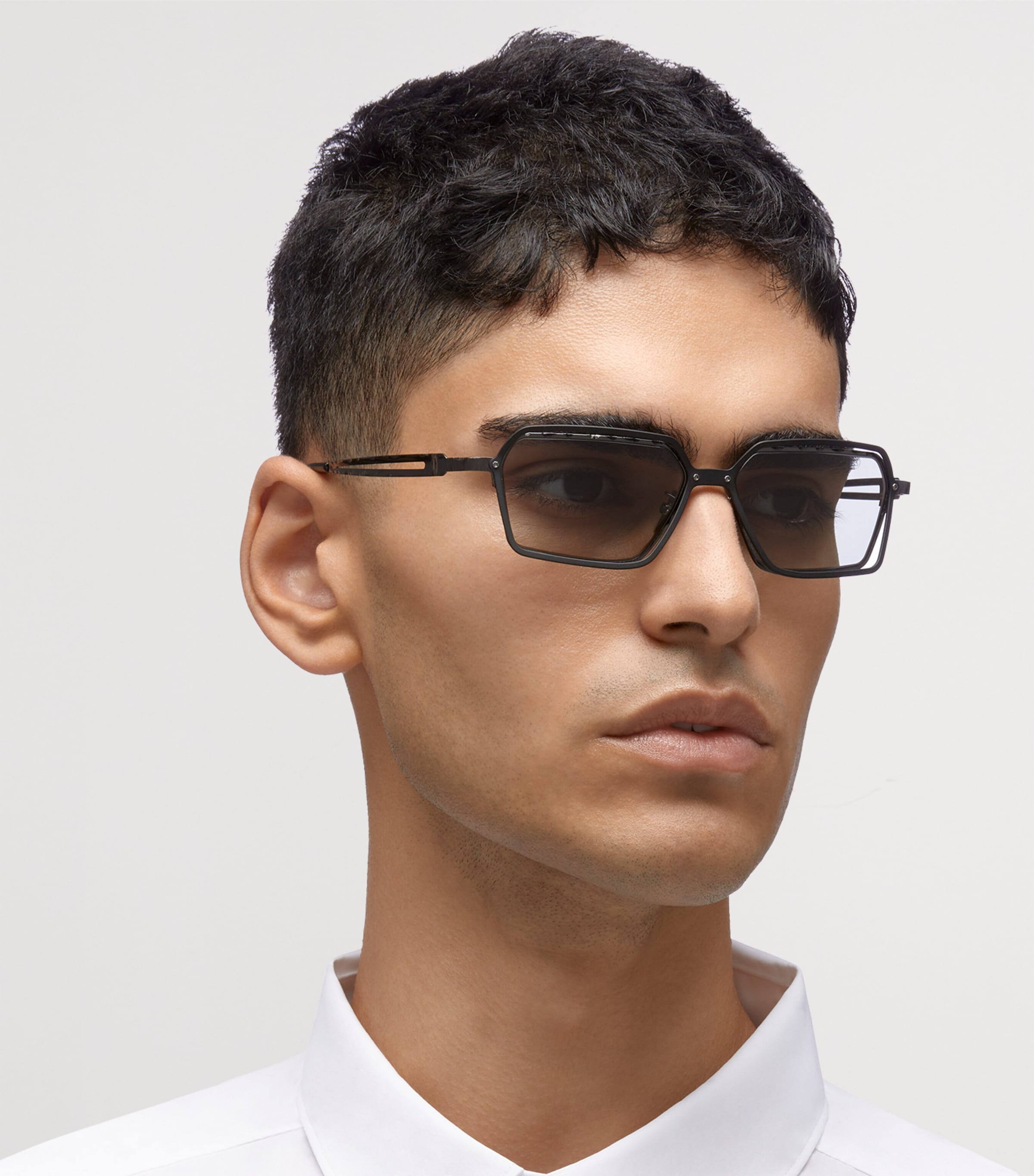 Kuboraum Metal Mask H15 Sunglasses Light Grey Image 3
