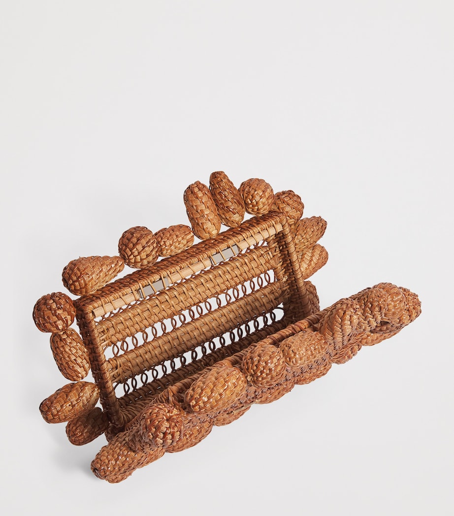 Rattan Akira Clutch Bag NATURAL Image 4