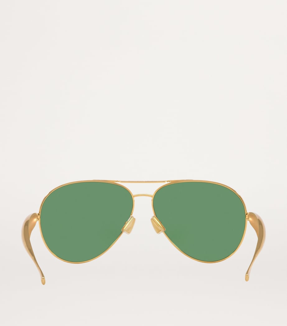 BV1305S Green-Tinted Sunglasses 2500J1 Image 4