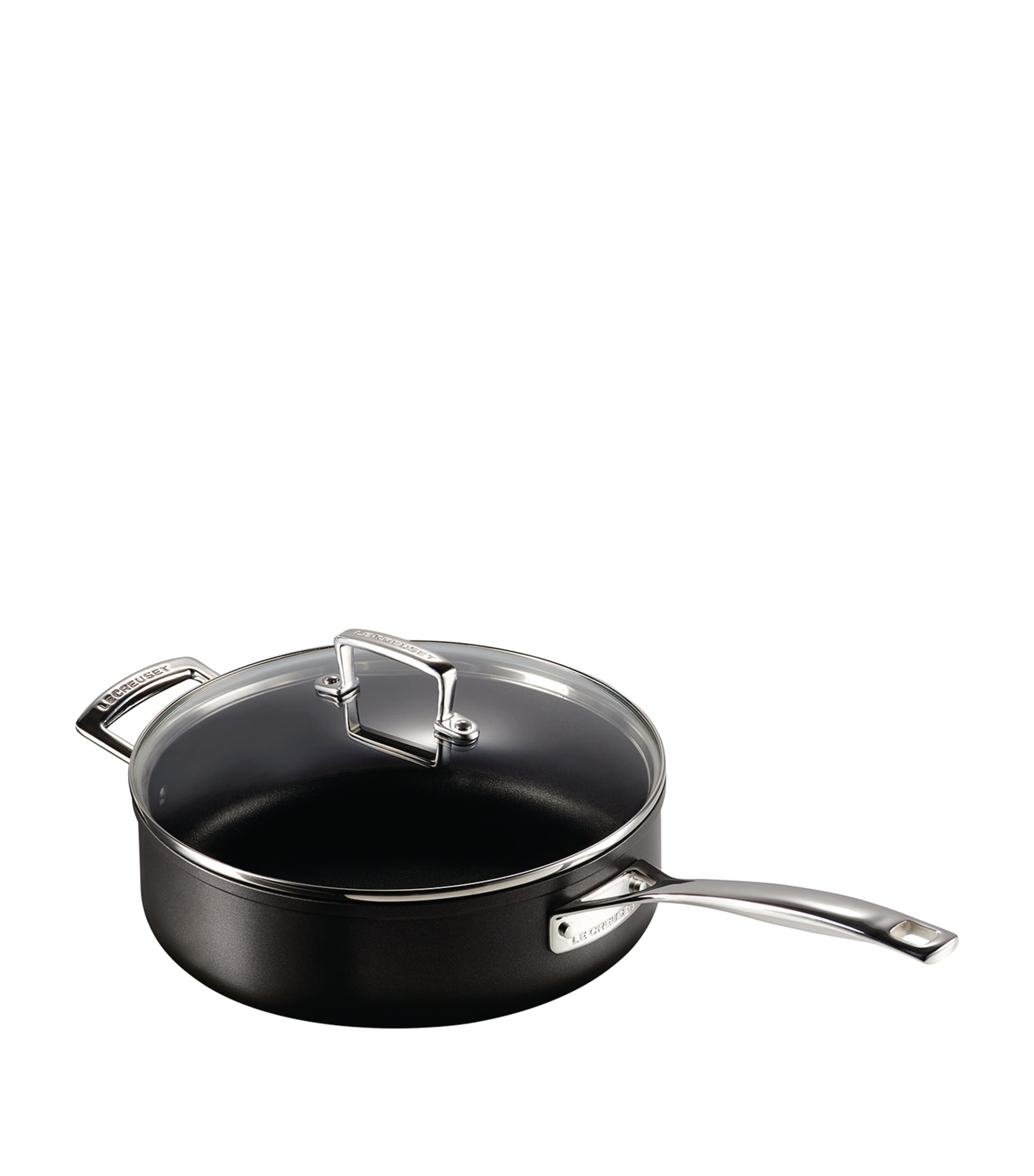 Le Creuset Toughened Non-stick Sauté Pan In Black