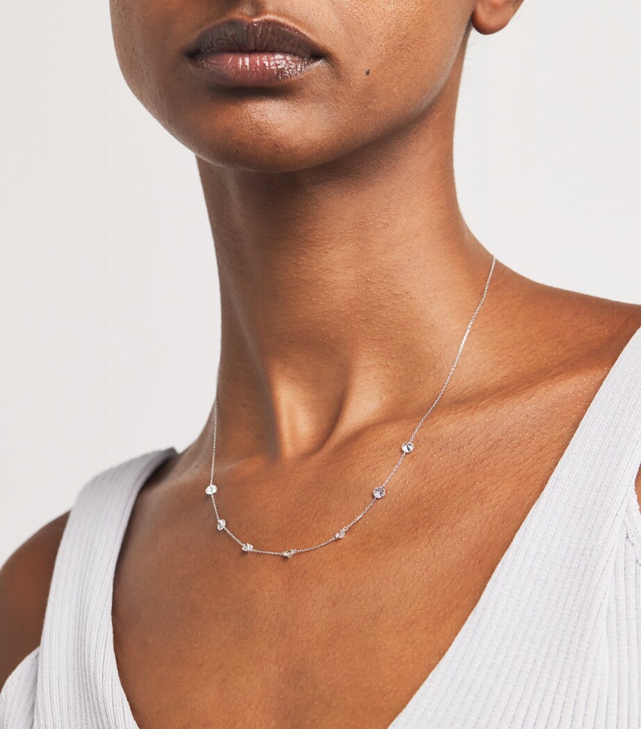 Persée White Gold and Diamond 7-Stone Danaé Necklace White Gold Image 2
