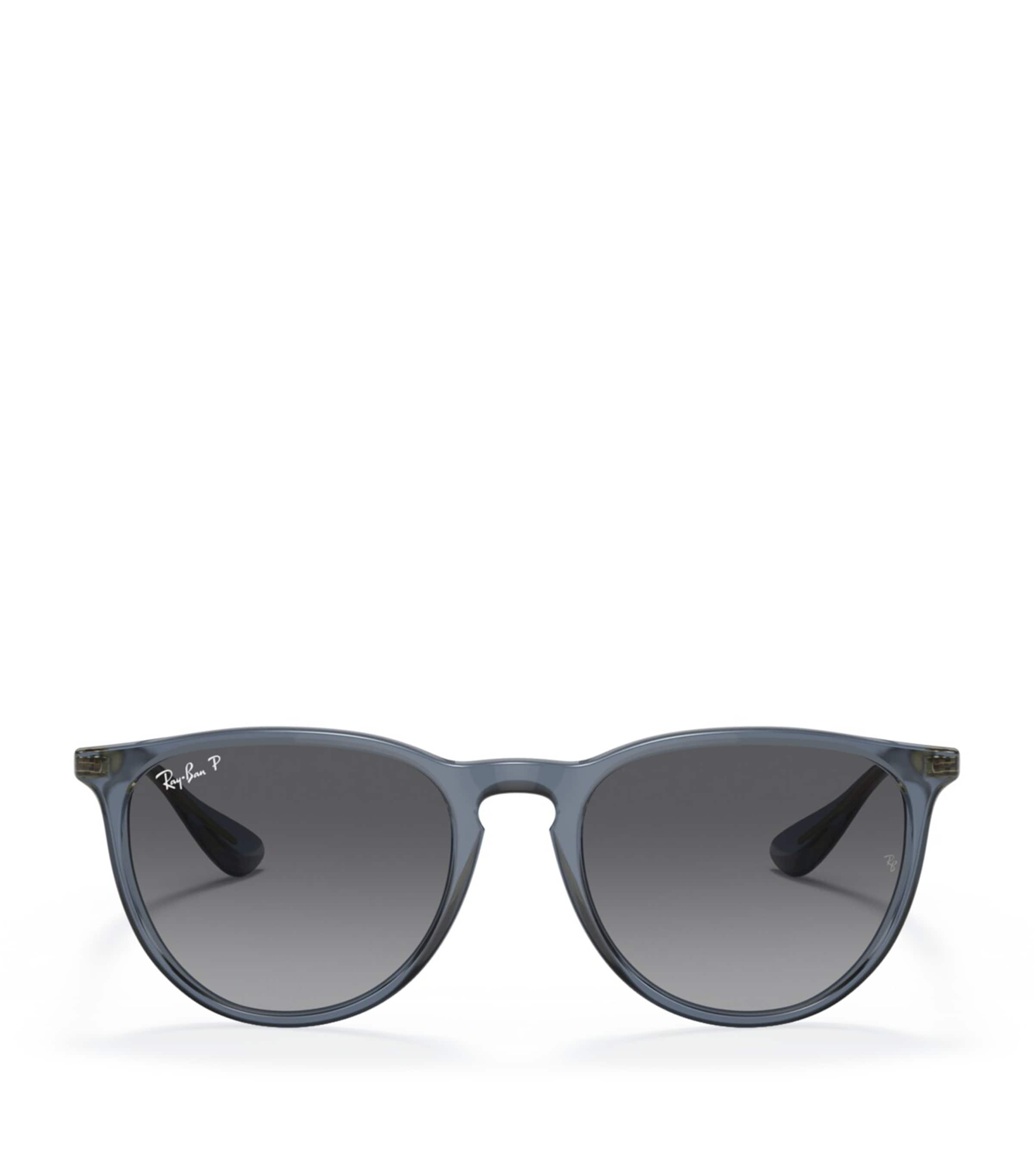 Ray Ban Erika Color Mix Grey Gradient Phantos Ladies Sunglasses Rb4171 60028g 54 In Blue