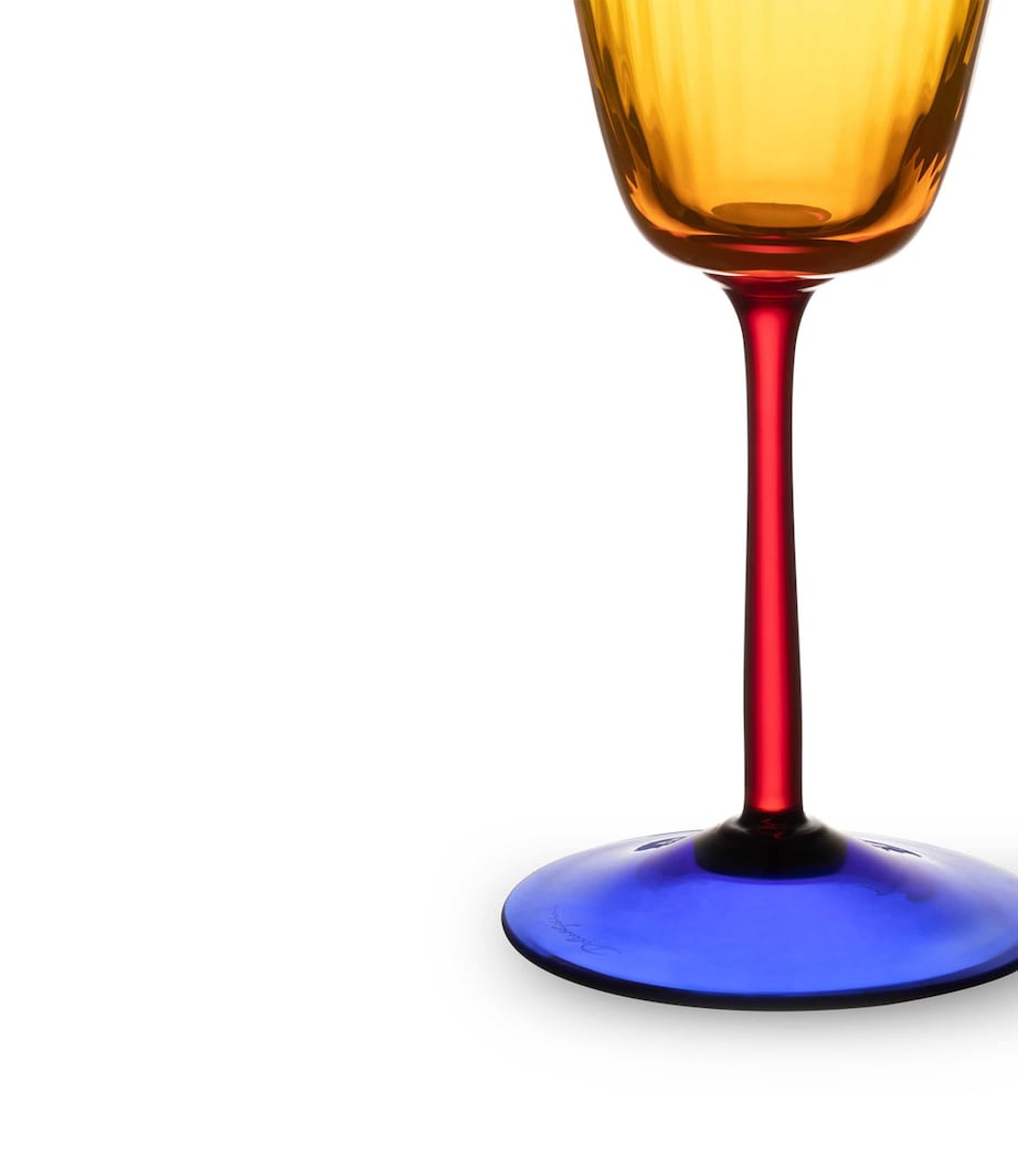 Carretto Wine Glass UC042 GIALLO/ROSSO/B Image 3