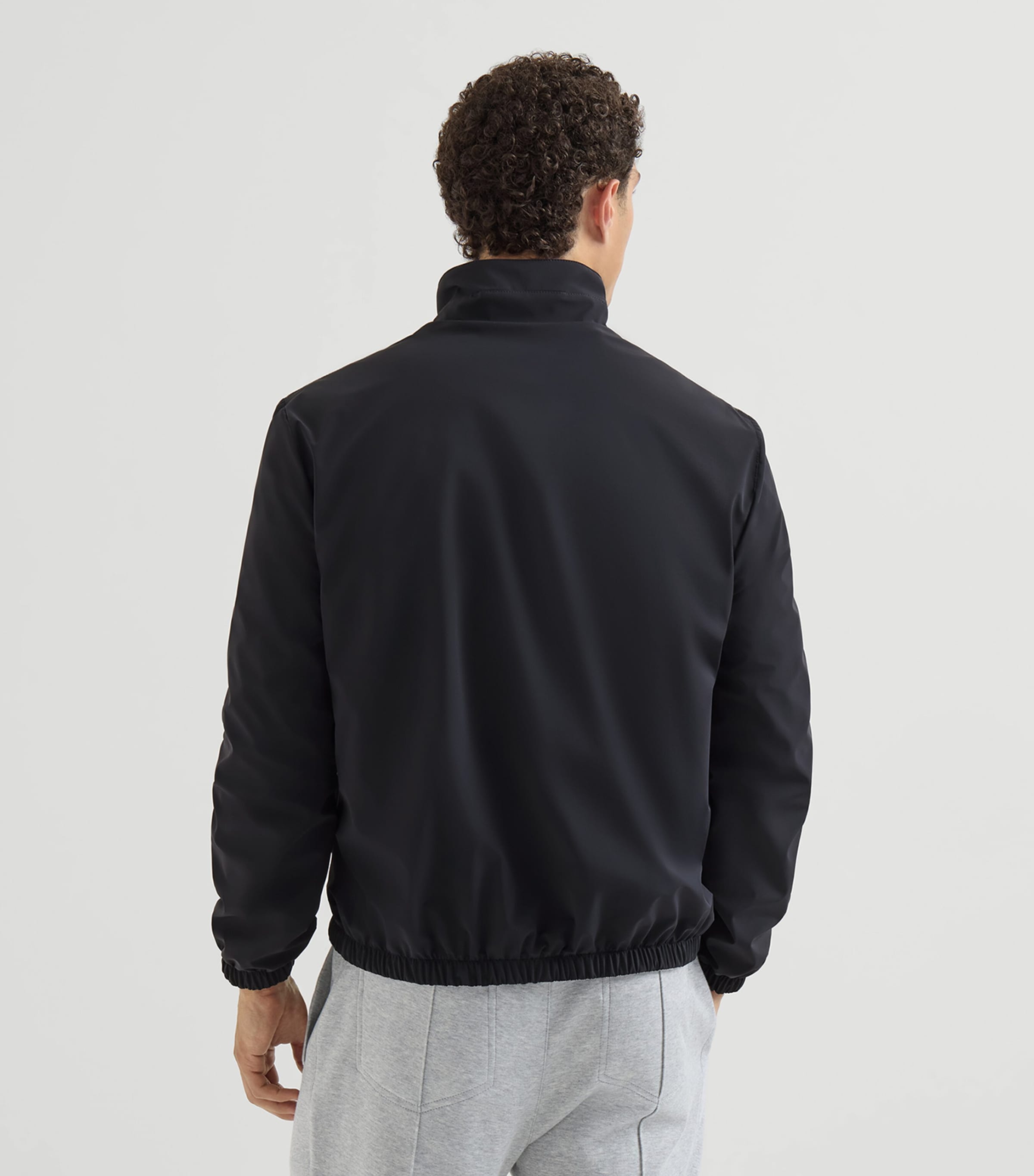 Brunello Cucinelli Mens Reversible Water-Resistant Jacket Image 5
