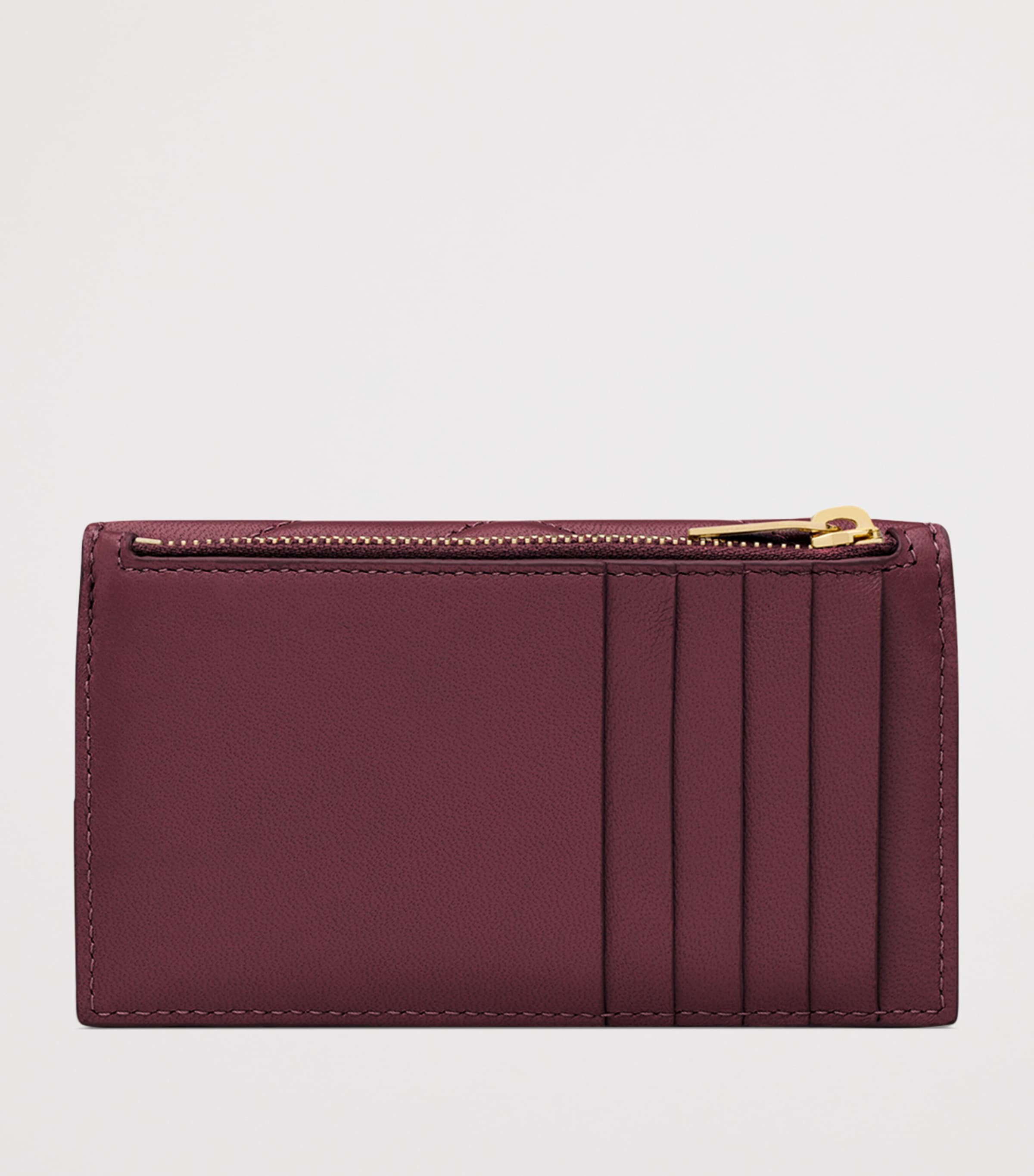 Lambskin Cassandre Fragments Flap Card Holder 6195 Image 2