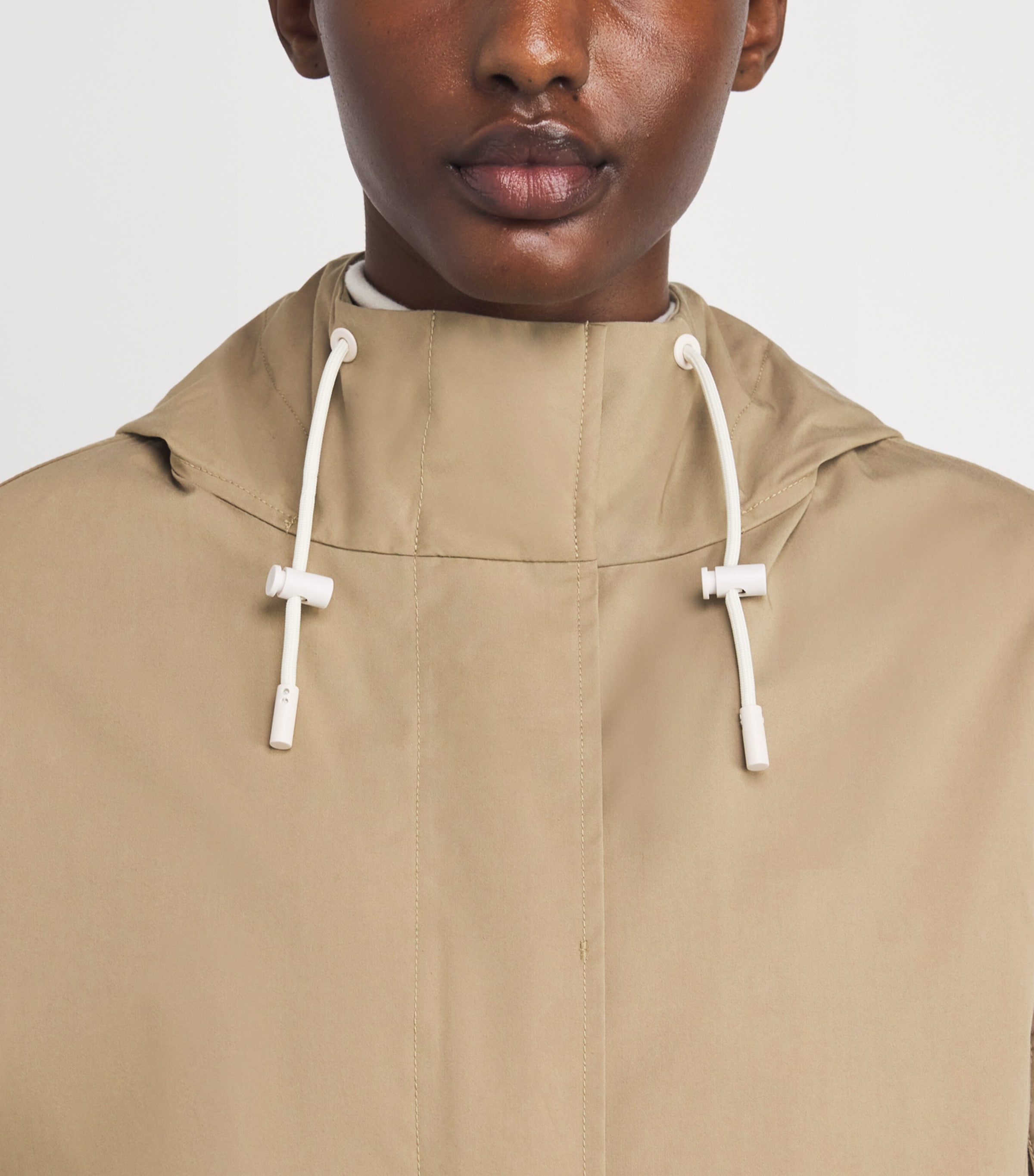 Fox-Rabbit Blended-Cotton Parka (85cm) B3226 Image 6