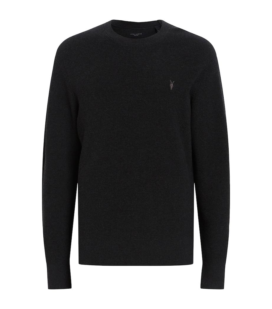 Organic Cotton-Wool Aspen Sweater CINDER BLACK MARL Image 1
