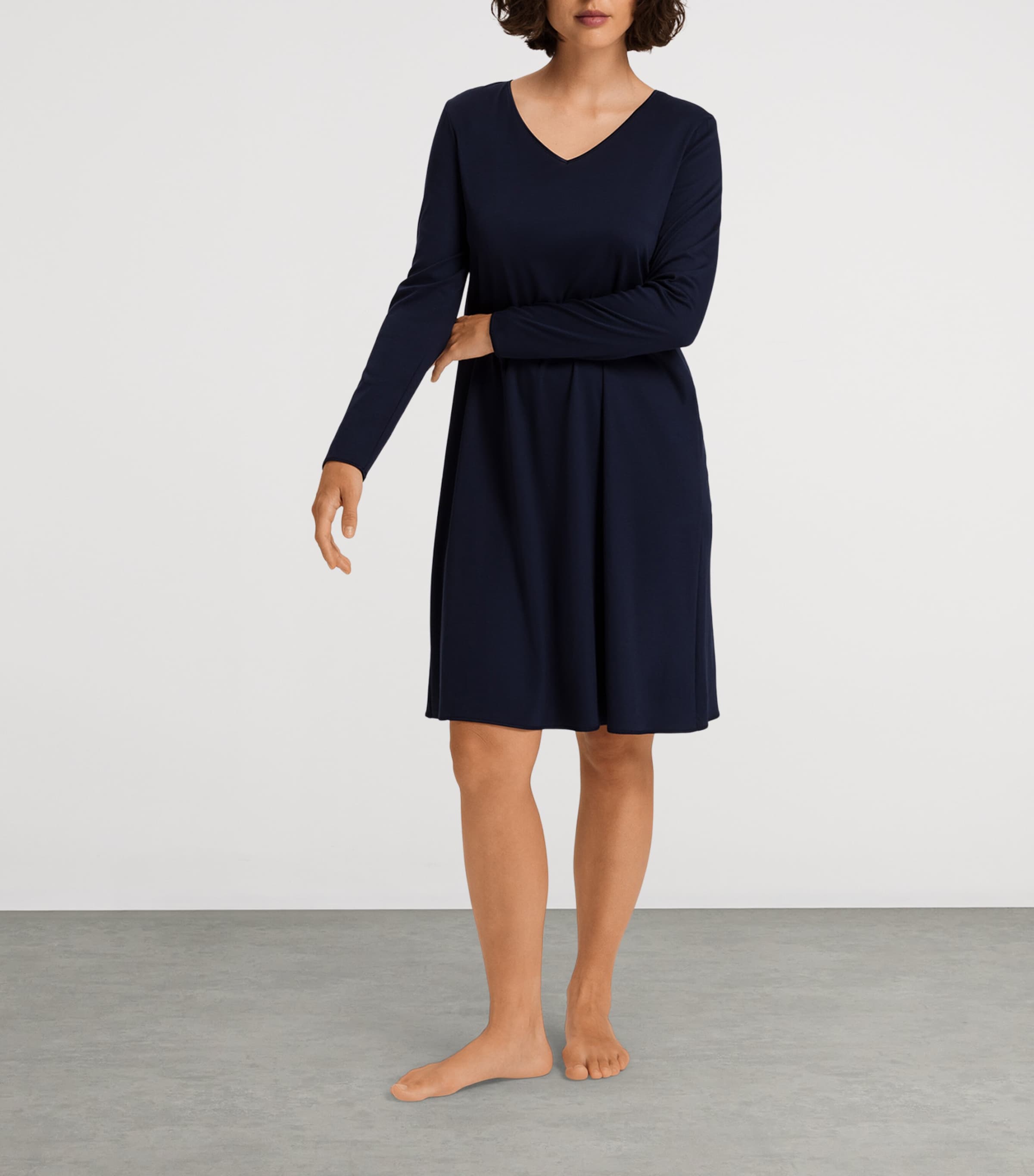 Hanro Cotton Long-Sleeve Nightdress | Women Clothing | Nightwear | Nightdresses | Pyjamas | Designers | Hanro Hanro Cotton Long-Sleeve Nightdress | Women Clothing | Nightwear | Nightdresses | Pyjamas | Designers | Hanro
