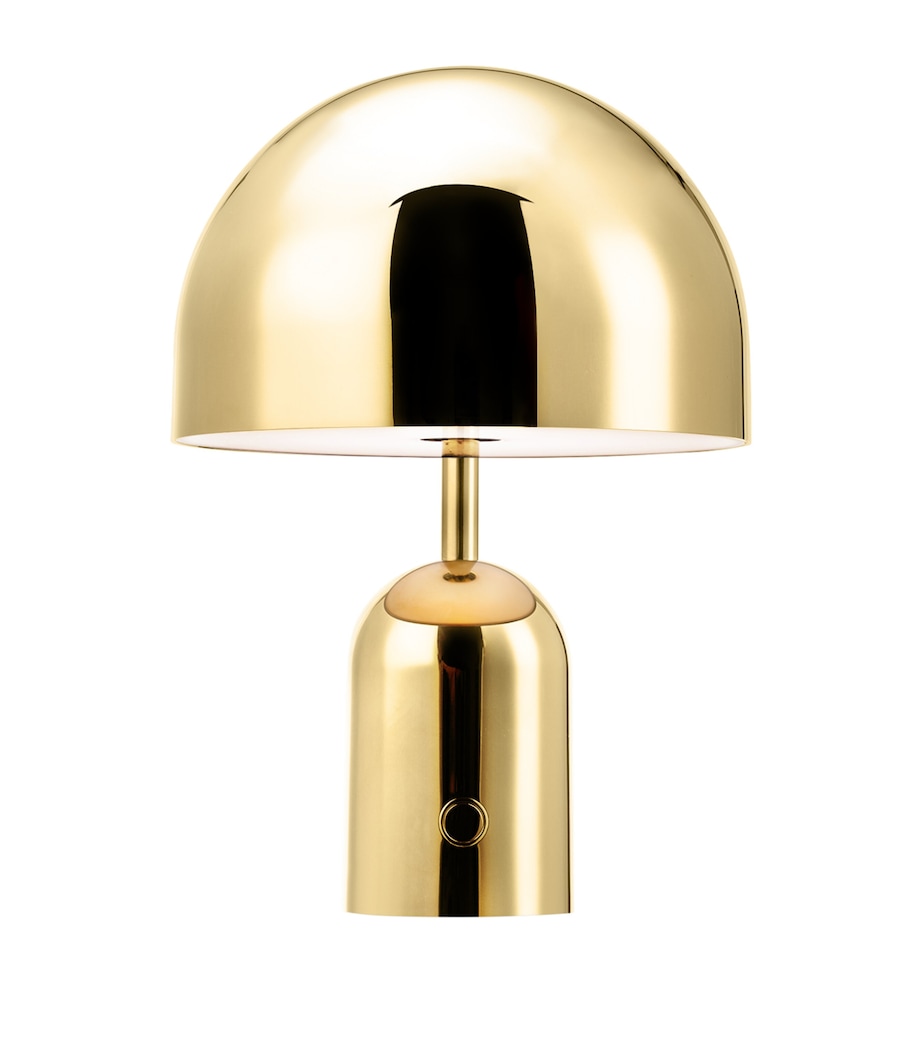 Portable Bell Table Lamp GOLD Image 1