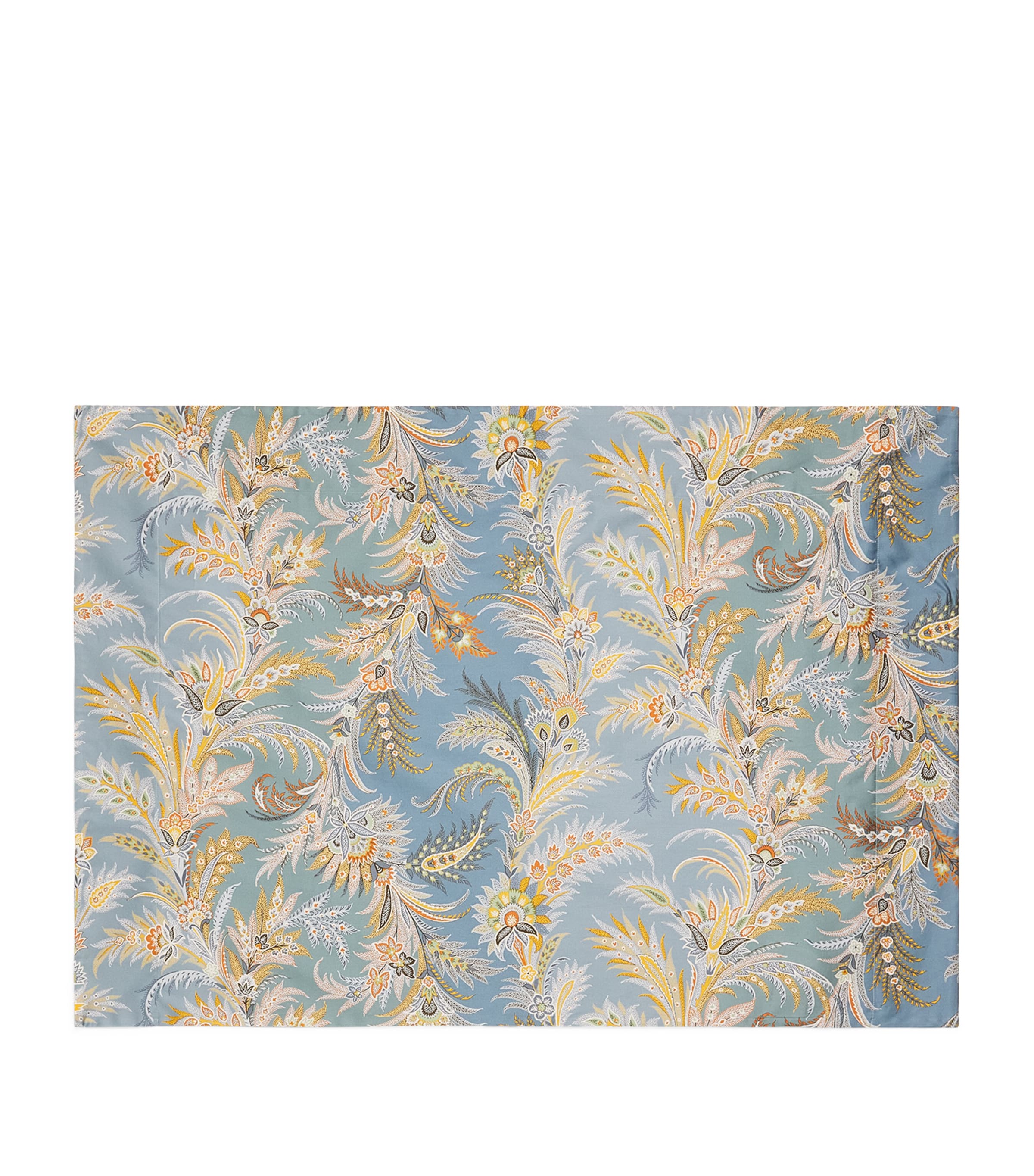 Etro Caladium Pillowcase In Blue