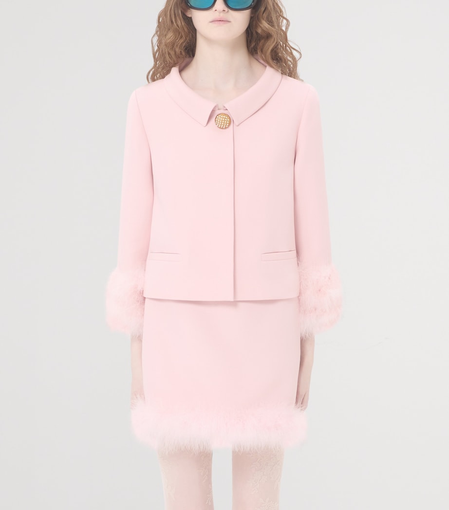 Crepe Cropped Jacket R13 Image 2