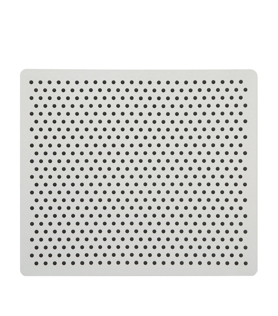 Rubber Grip Large Place Mat SILVER Image 1