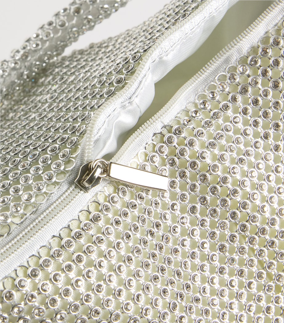 Diamond Dolly Top-Handle Bag S-SILVER Image 3