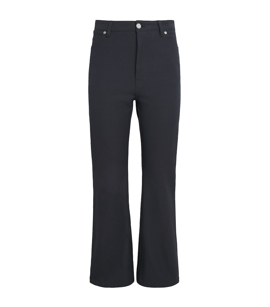 Stretch-Gabardine Bond Trousers SMOKE Image 1