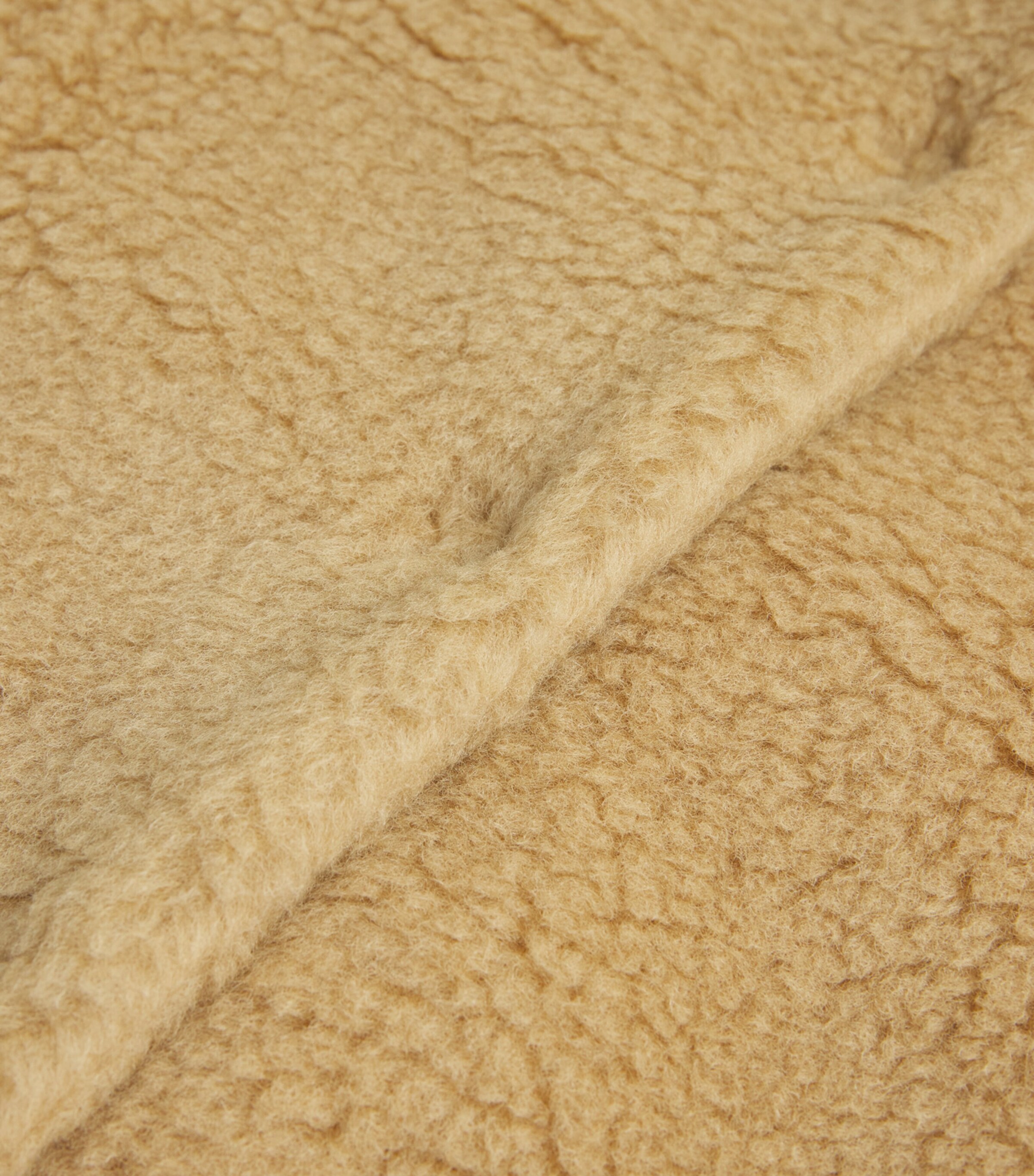 Shearling Cropped Teton Jacket CAMEL Image 5