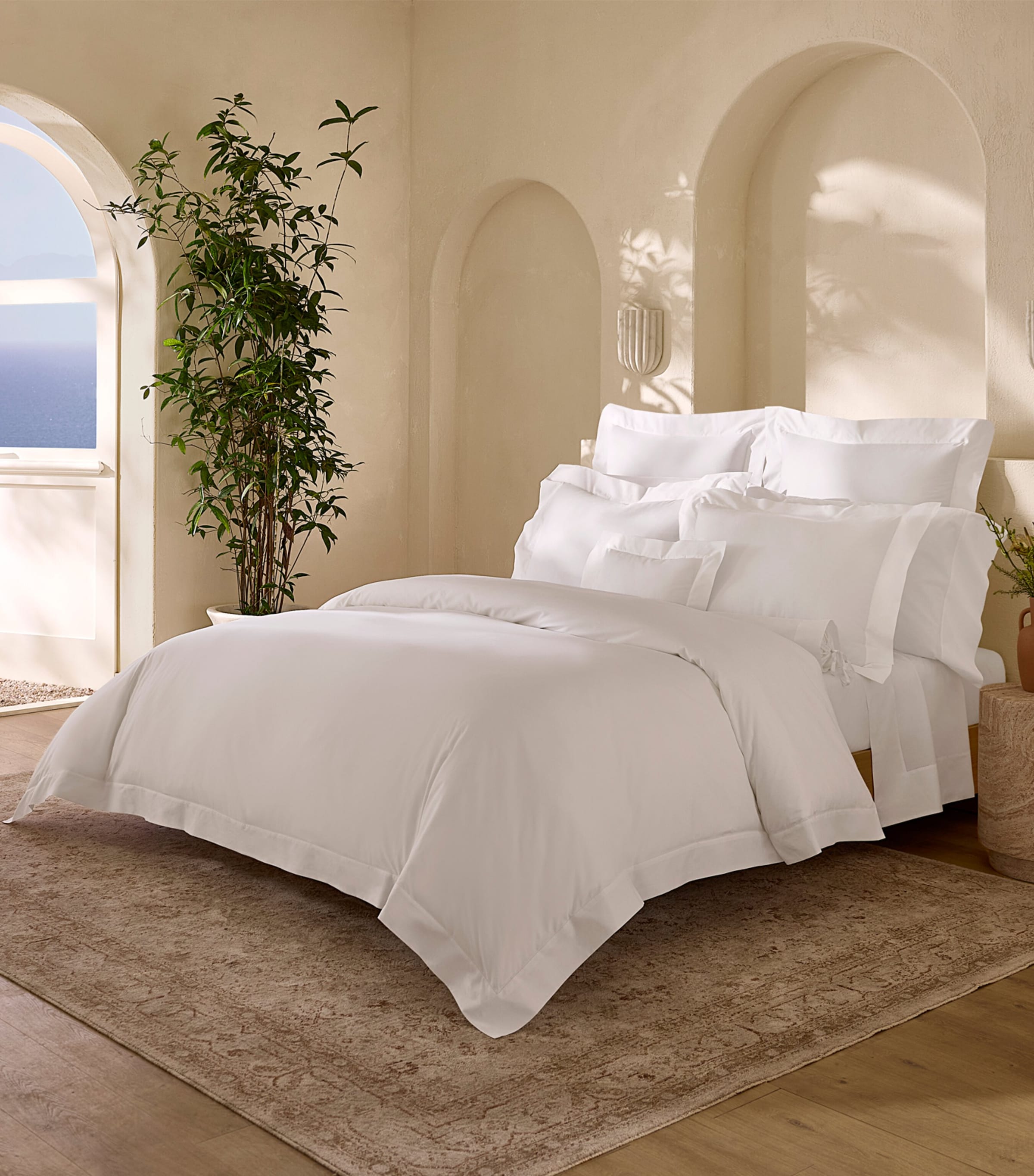 Pratesi Angel Luxe King Duvet Cover (230cm x 220cm) Ivory Image 2