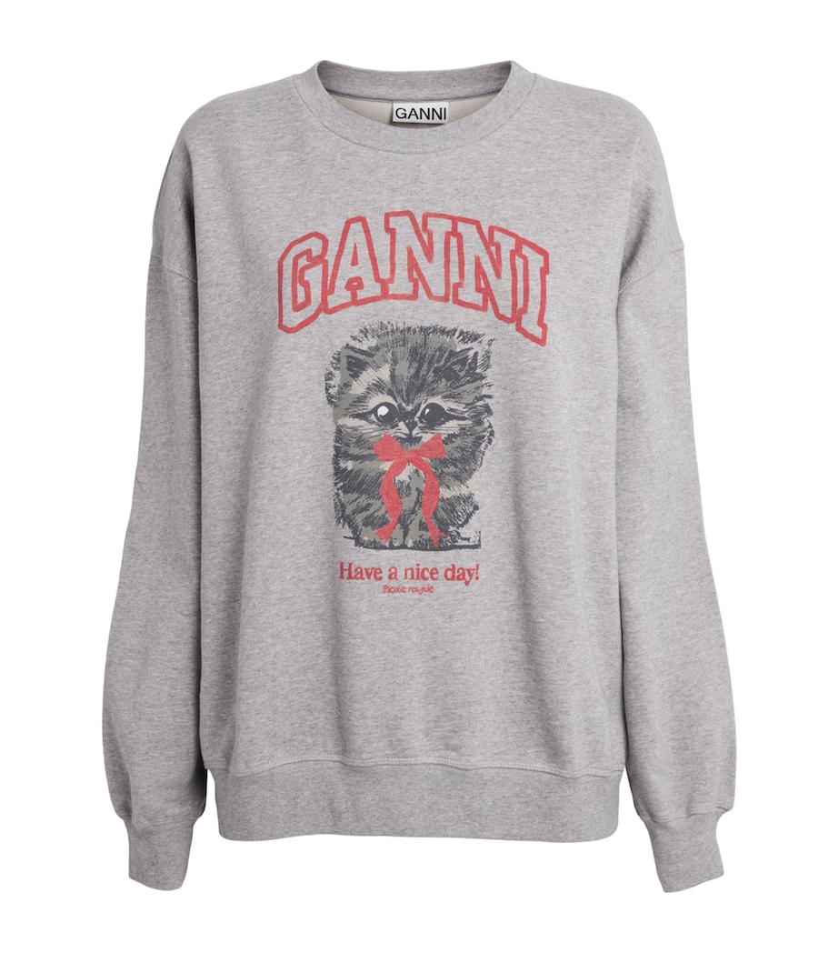 Organic Cotton Margot Kitty Sweatshirt 920 PALOMA Image 1