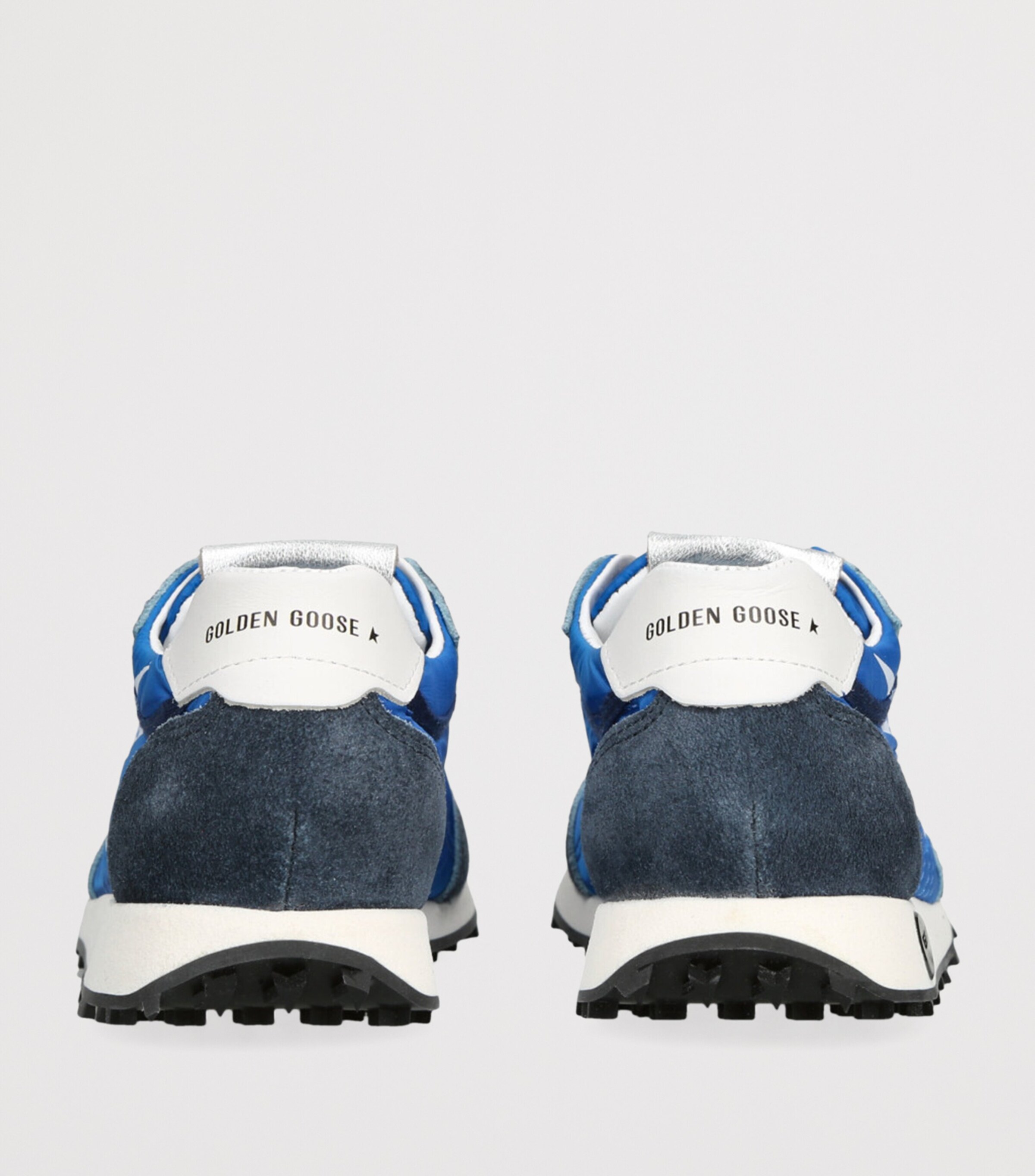 Leather Marathon Sneakers BLUE/DARK Image 2