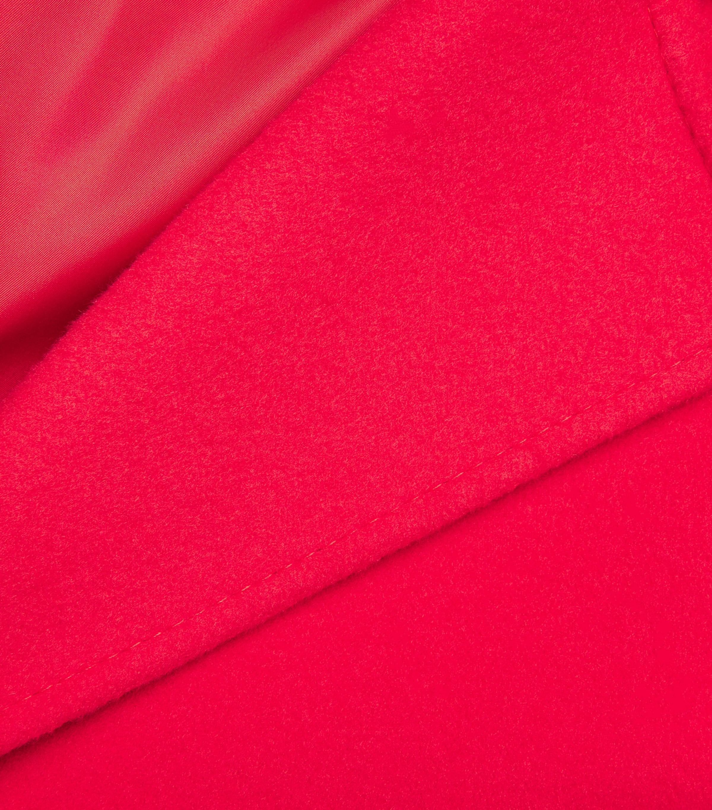 Virgin Wool Longrun Coat RED Image 5