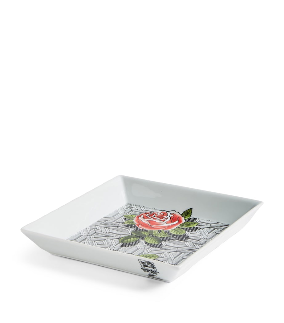 Square Musciarabia con Rose Plate (20cm x 20cm) MULTI Image 3