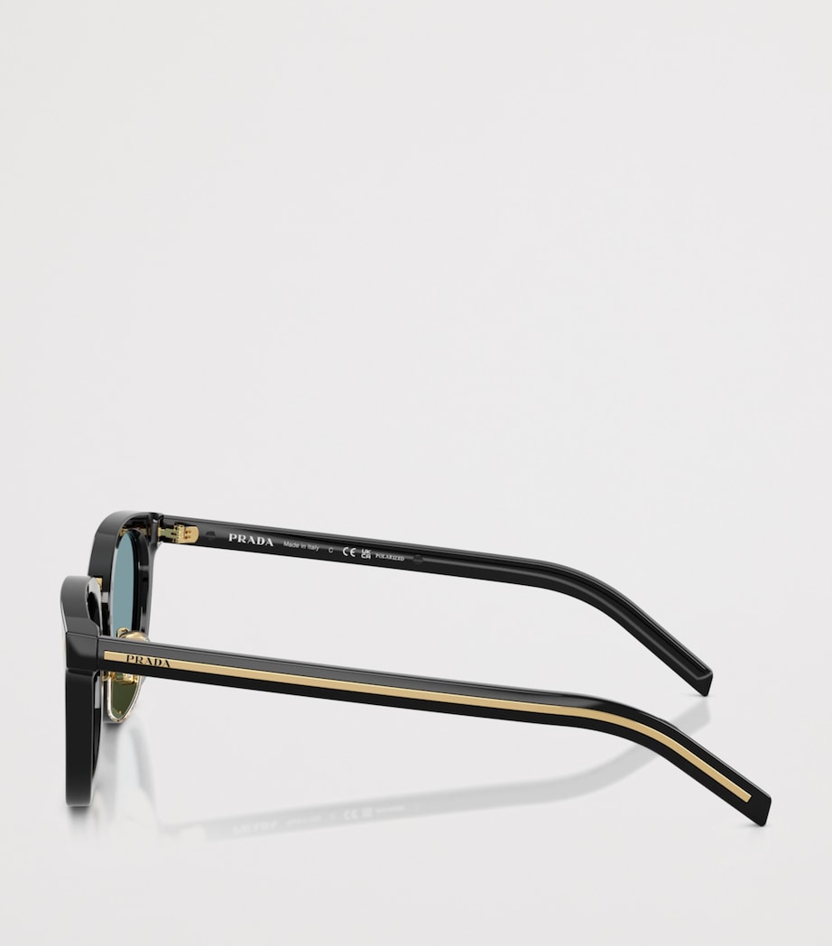 Prada PR C01SD Cat-Eye Sunglasses Black Image 3