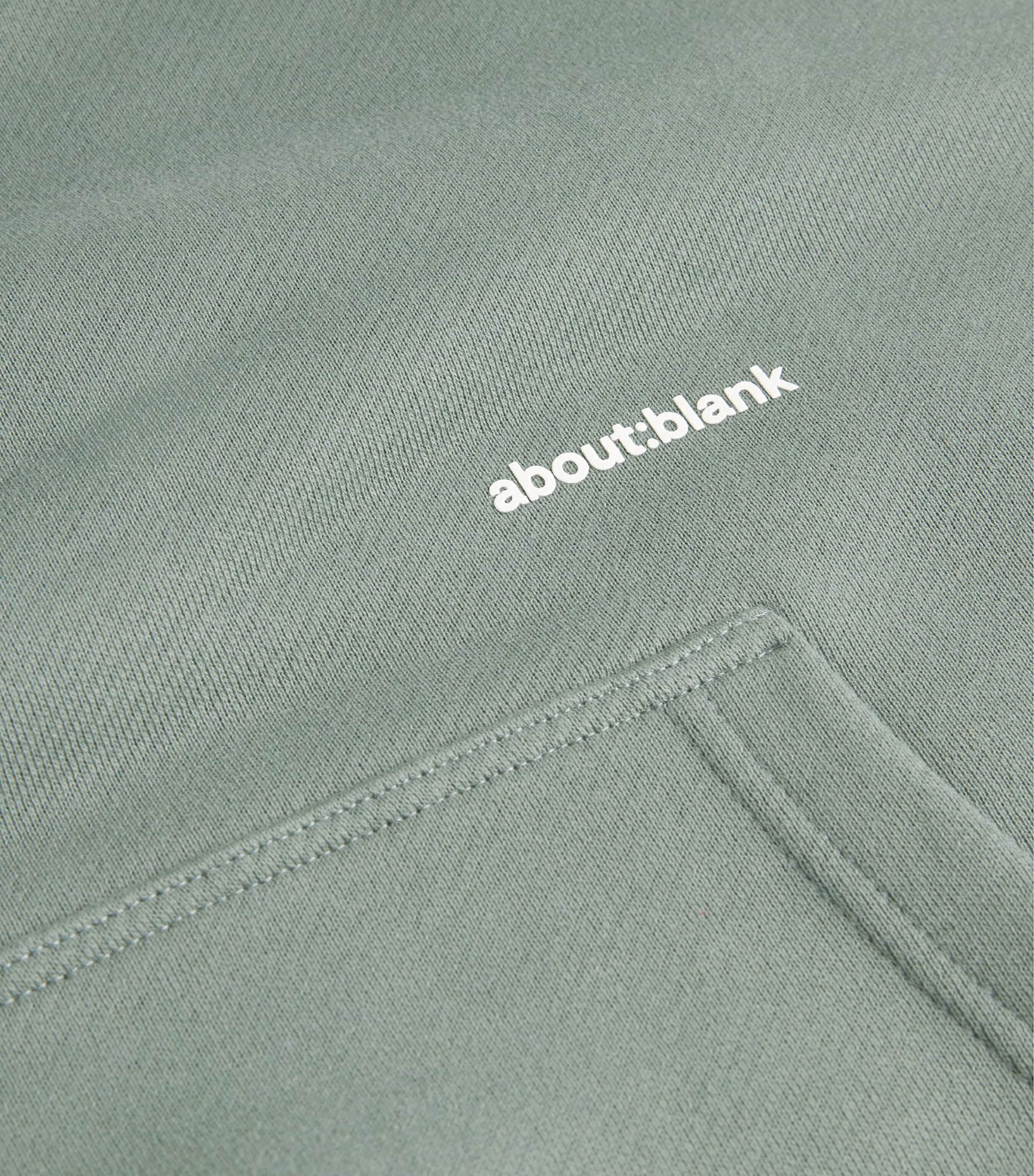 Cotton Logo Hoodie SAGE/ECRU Image 5