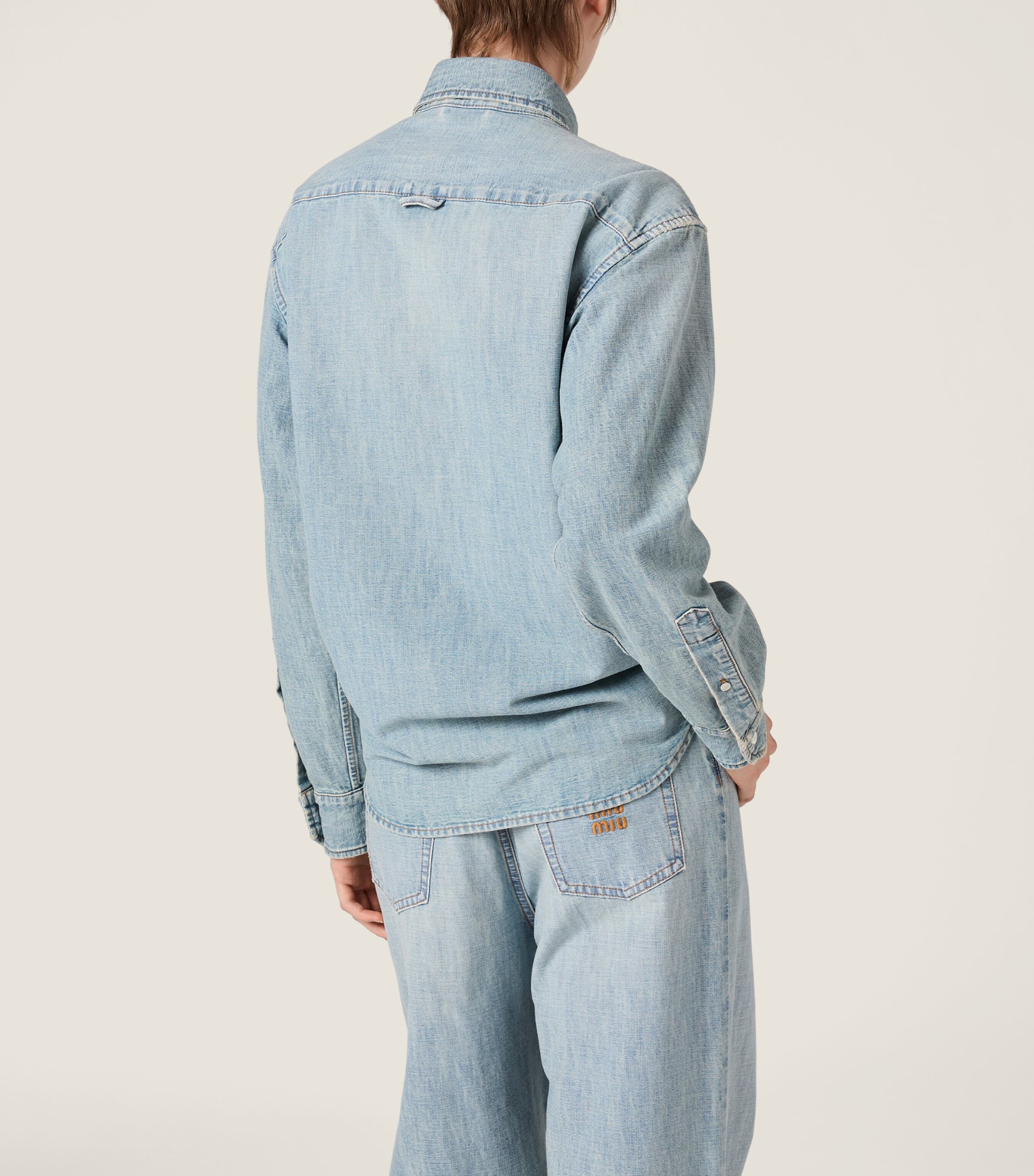 Chambray Shirt F0076 Image 3