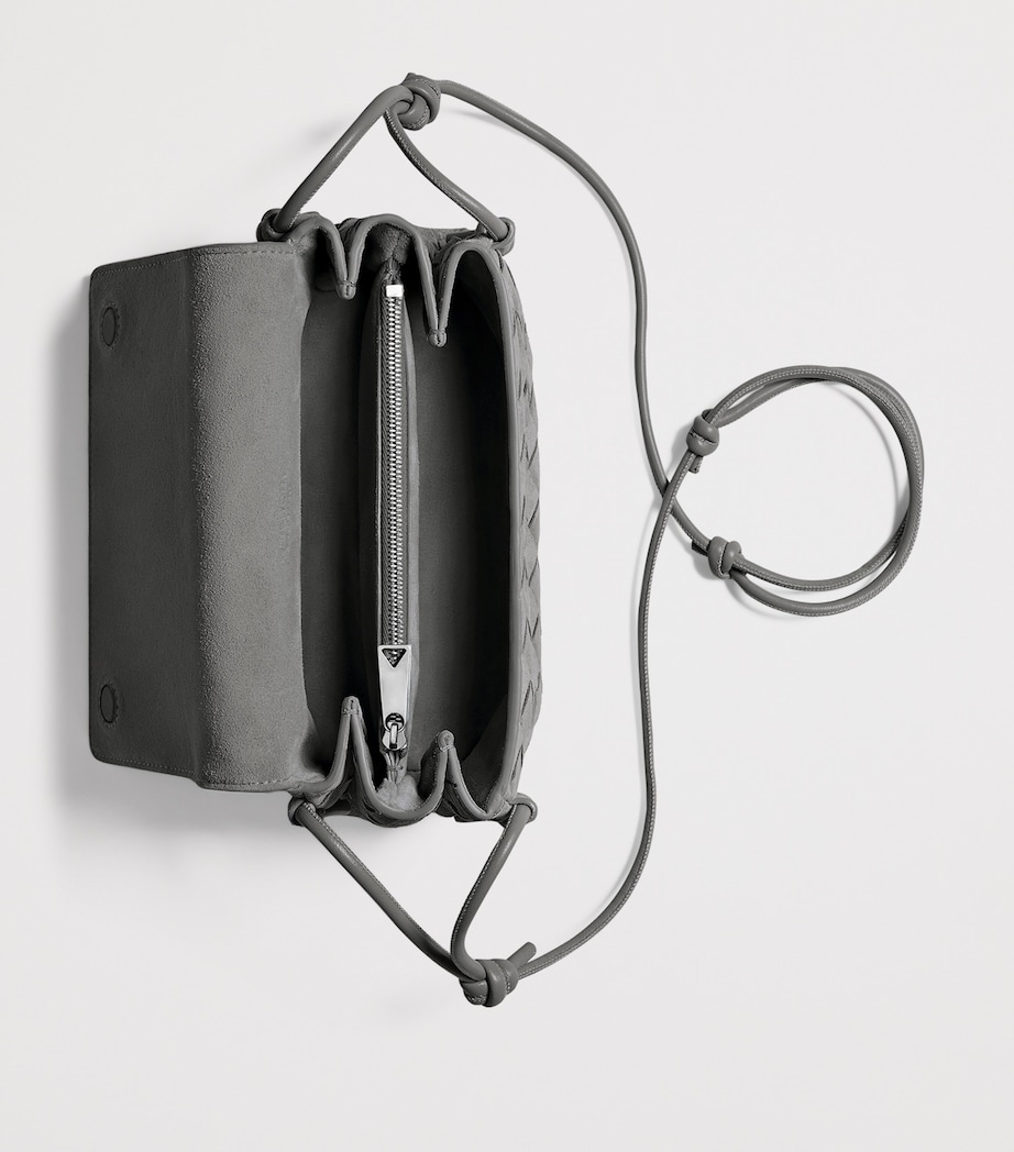 Bottega Veneta Suede Notturno Cross-Body Bag Image 3