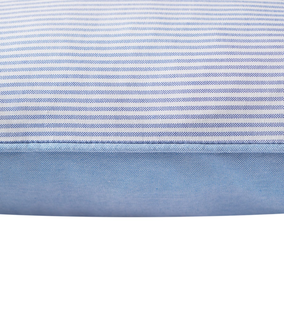 Oxford Polo Pony Cushion Cover (50cm x 50cm) BLUE Image 5